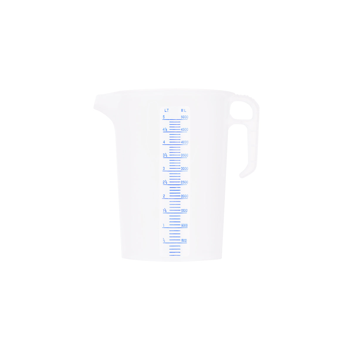Fjord Australia Measuring Jug with Blue Graduating 5000ml