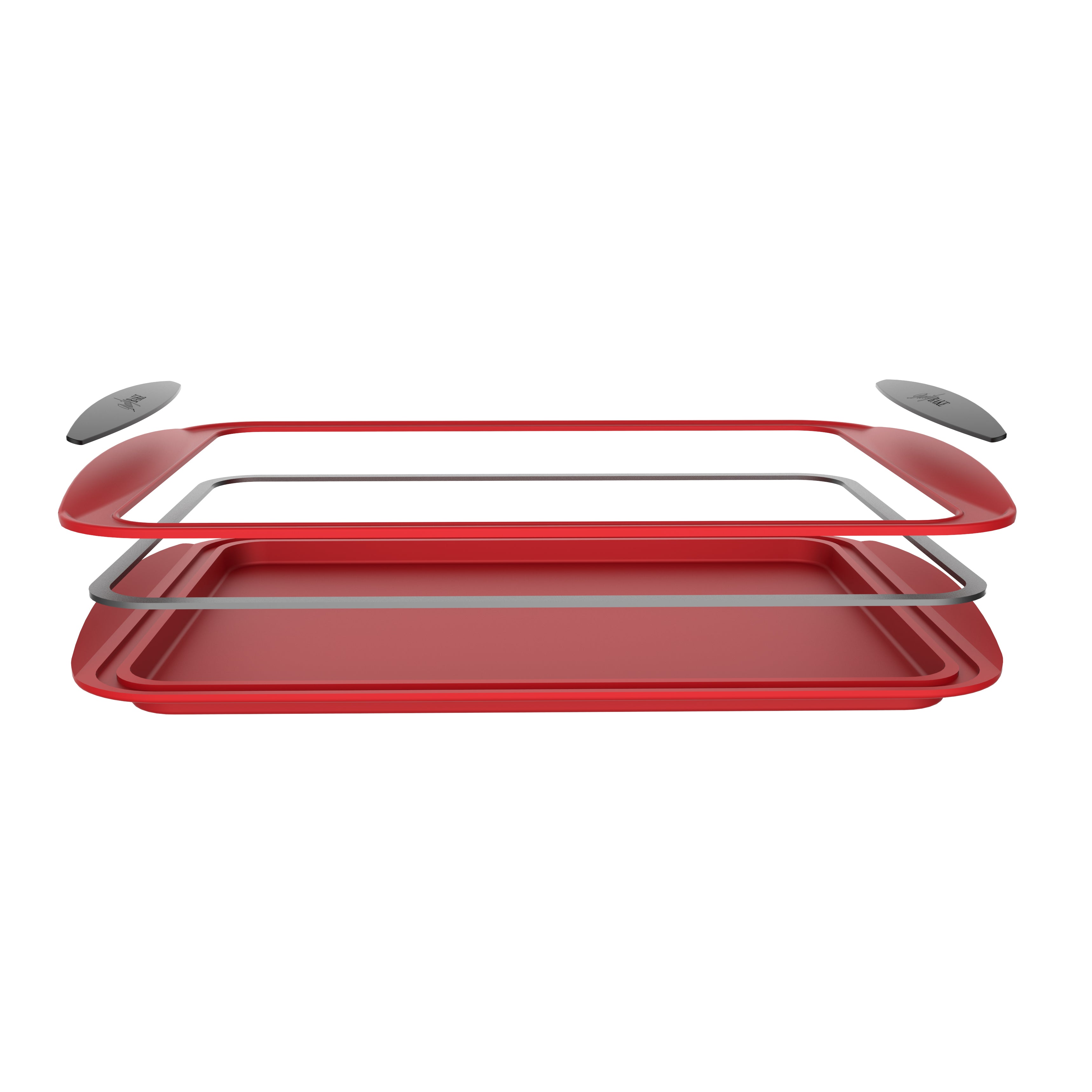 Daily Bake Silicone Baking Tray – 36.5 x 22.5cm Red