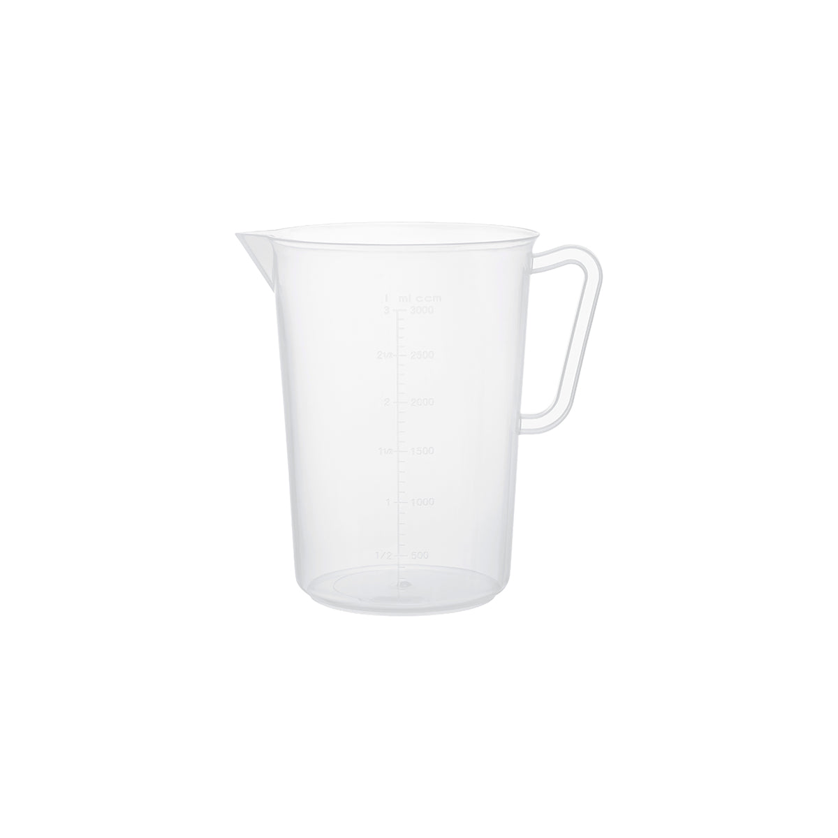 Chef Inox Measuring Jug Scale Polypropylene 3.0L