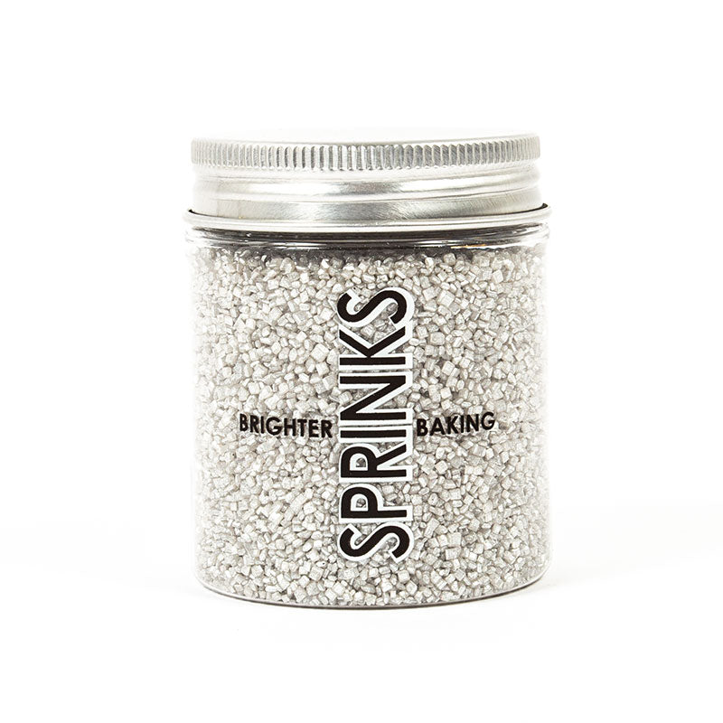 Sprinks Sanding Sugar Silver 80g
