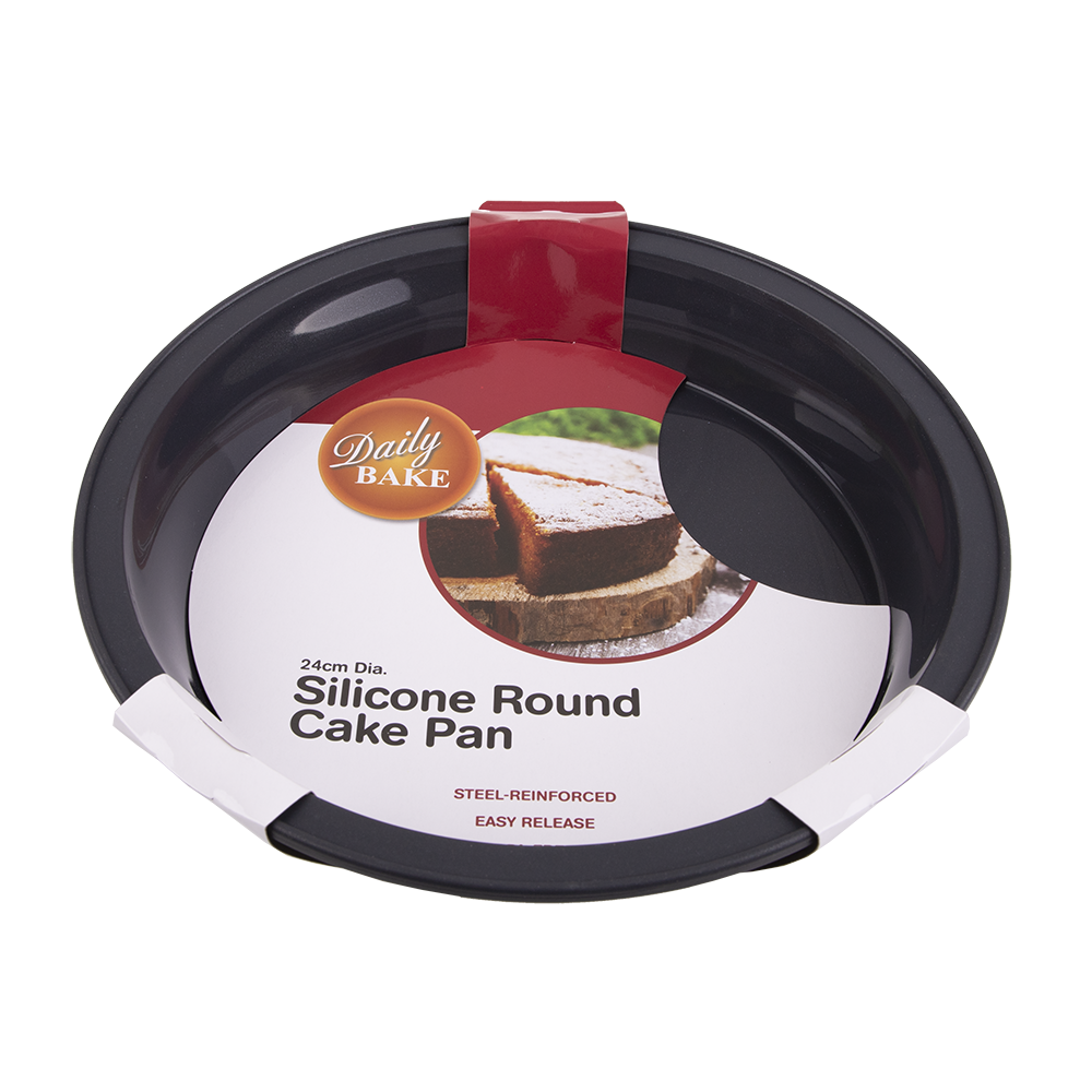 Daily Bake Silicone Round Cake Pan 24cm