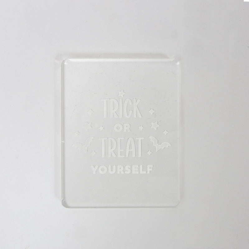 Coo Kie Embosser Stamp Trick or Treat Yourself