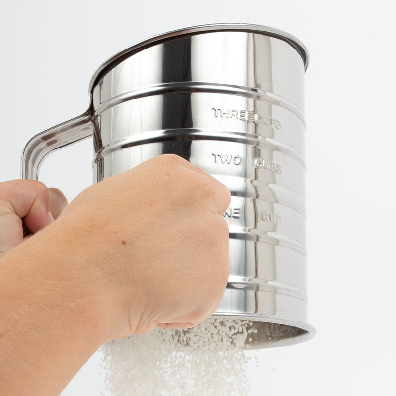 Sprinks Flour Sifter with 2 Silicone Lids