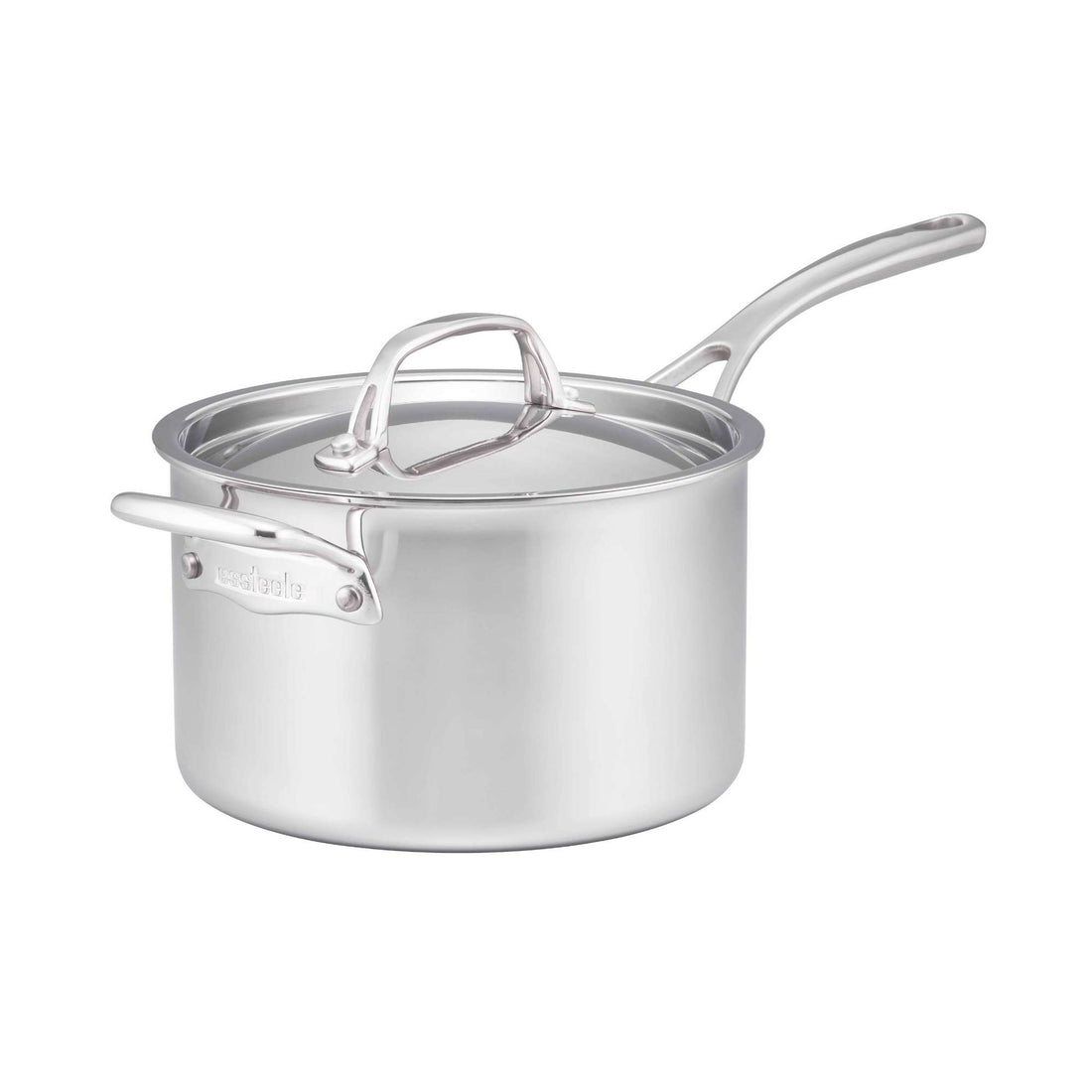 Essteele Eternita Stainless Steel 20cm/3.7L Covered Saucepan With Helper Handle