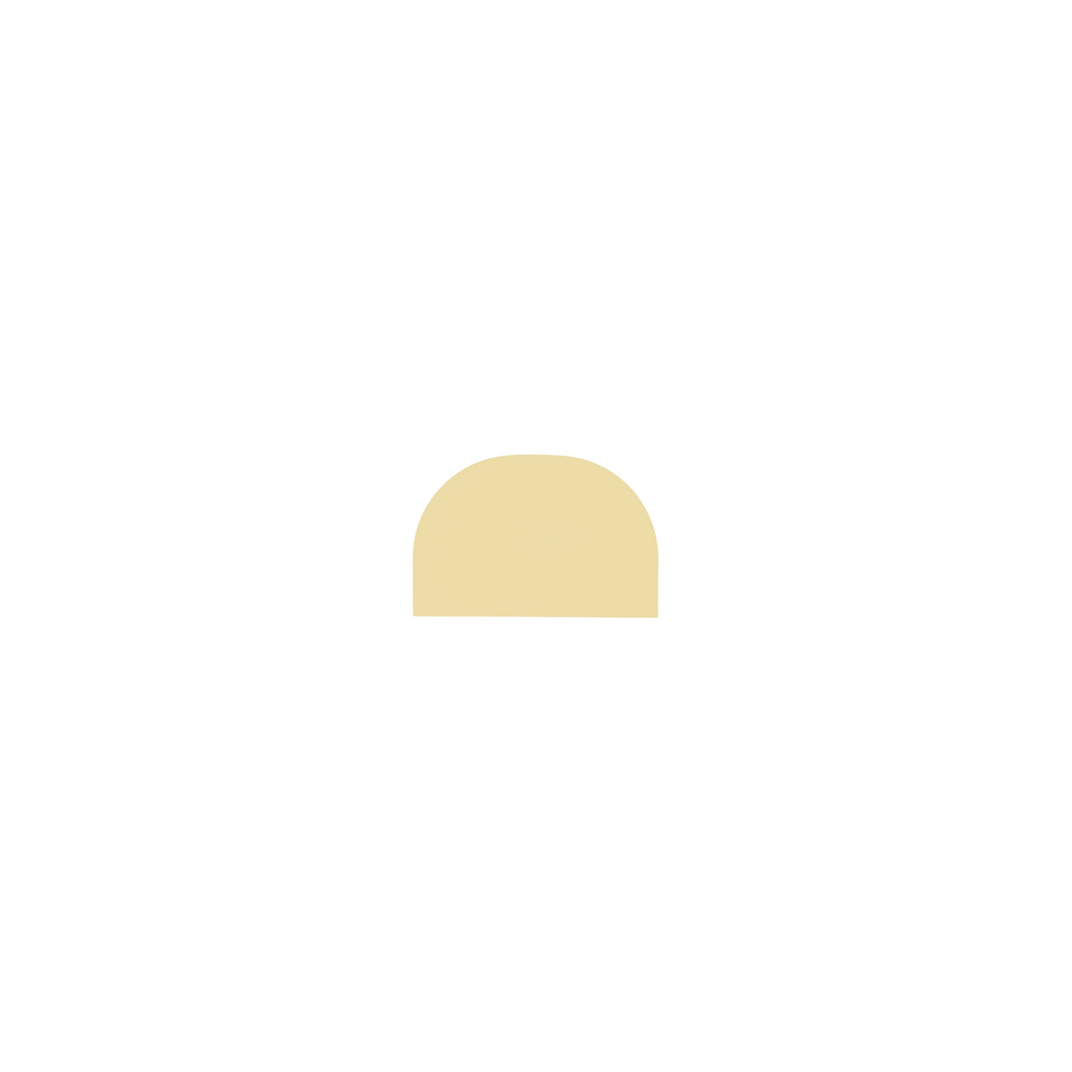 Thermohauser Dough Scraper Rounded 113x75mm