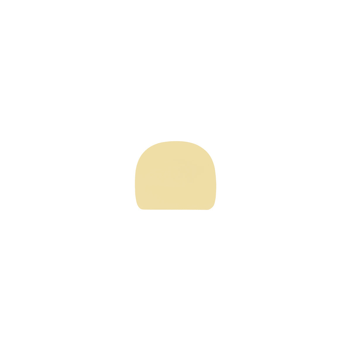 Thermohauser Dough Scraper Rounded 115x95mm