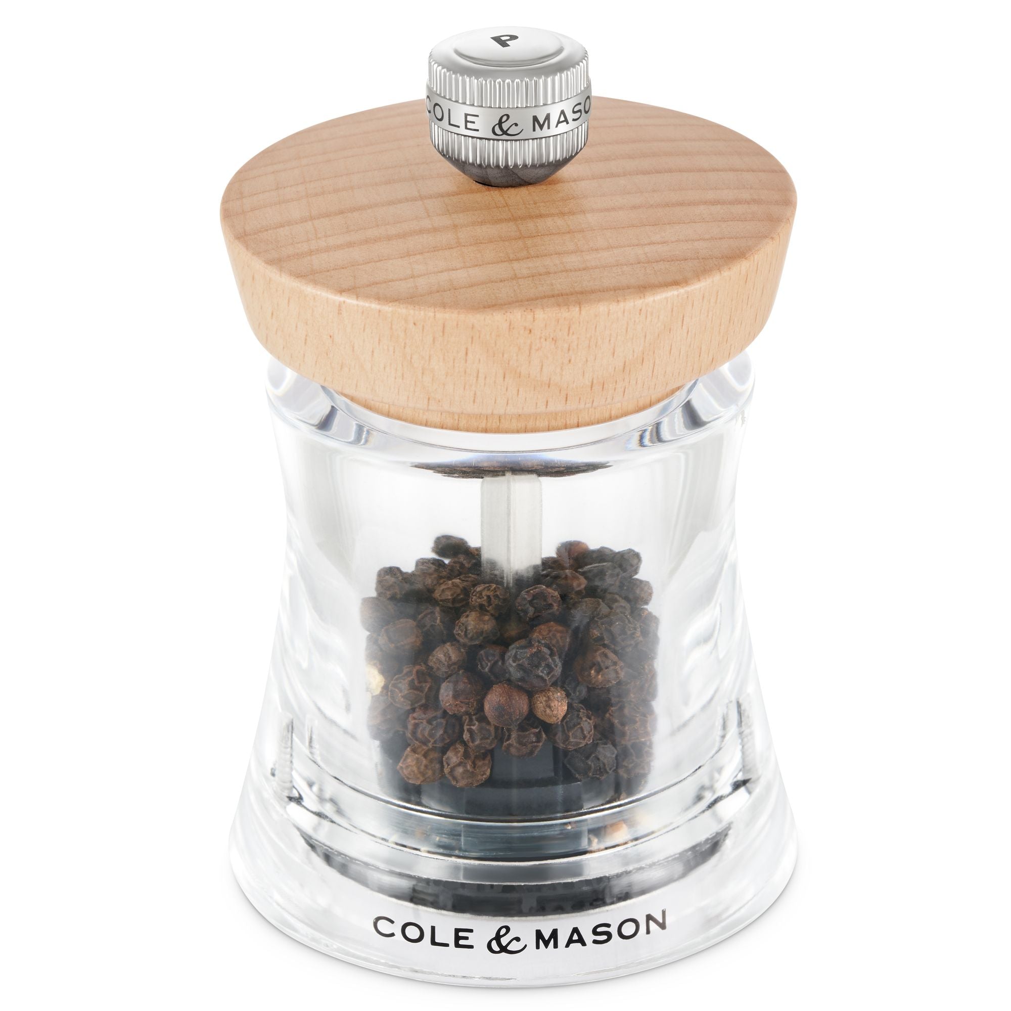 Cole & Mason Holborn 95mm Natural Beech Pepper Mill