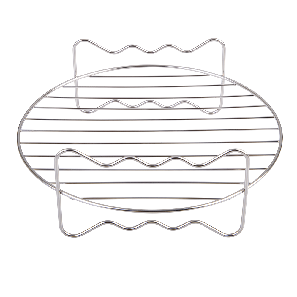 Appetito Stainless Steel Air Fryer Rack Round 22cm