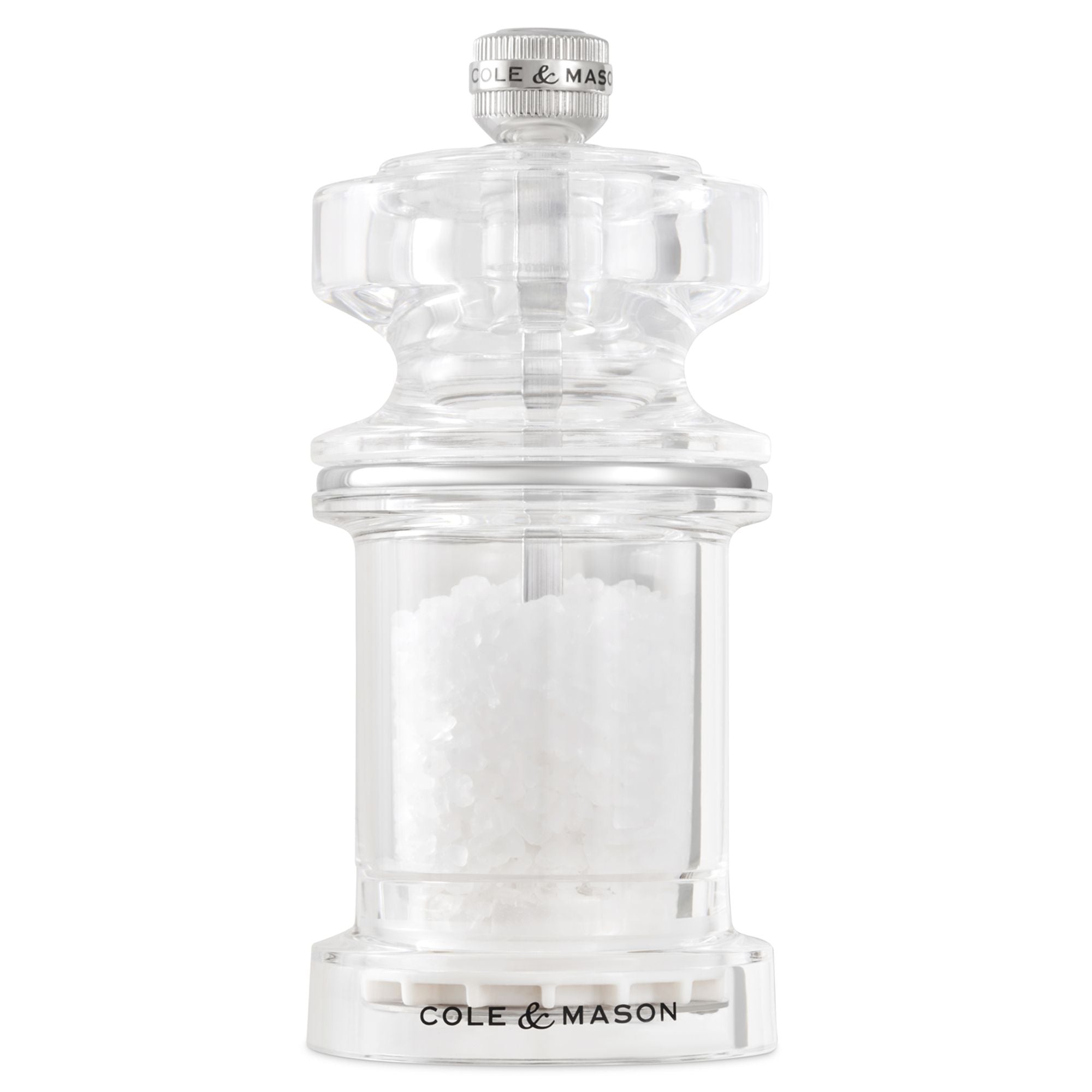Cole & Mason 675 Acrylic Salt Mill 118mm