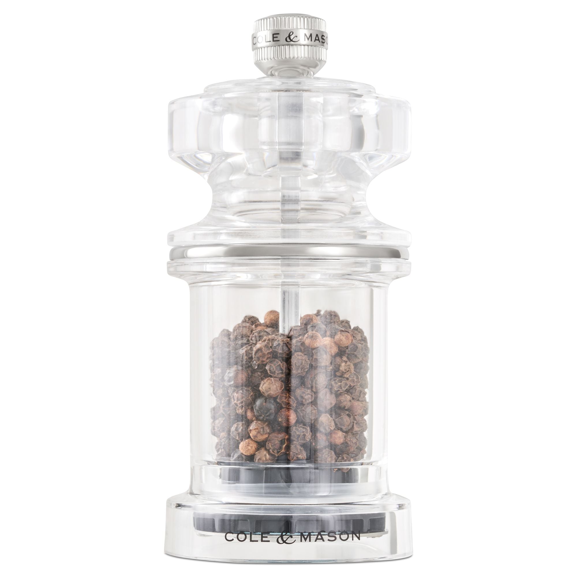 Cole & Mason 675 Acrylic Pepper Mill 118mm