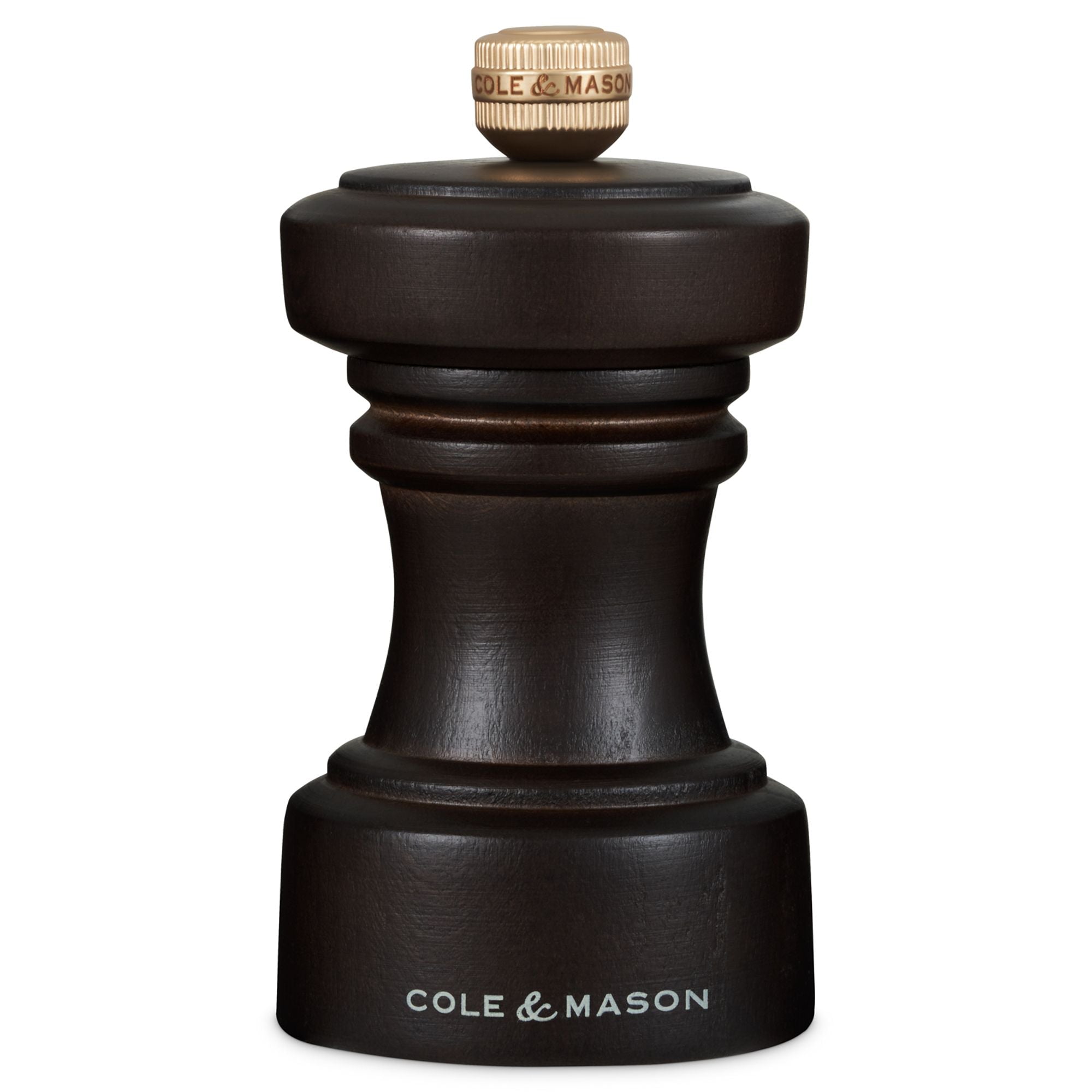 Cole & Mason Hoxton Chocolate Wood Salt Mill 104mm