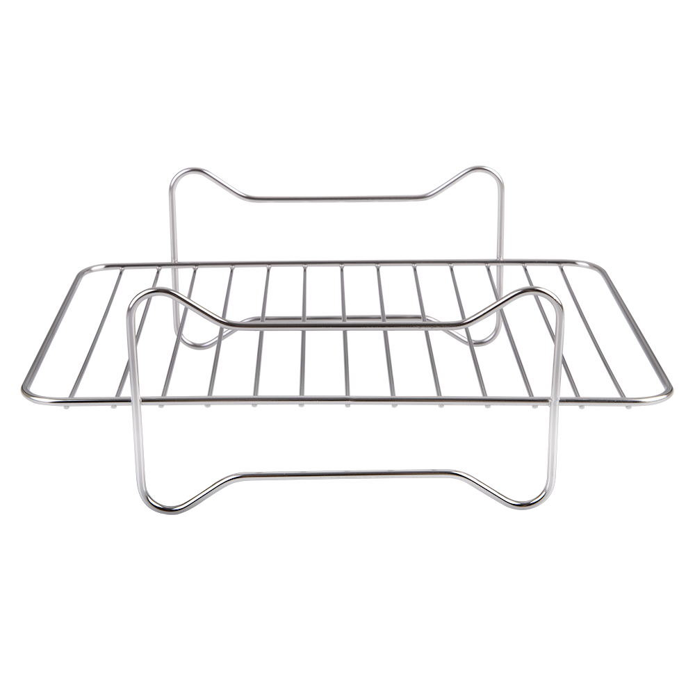Appetito Stainless Steel Rectangle Air Fryer Rack 22 × 16cm
