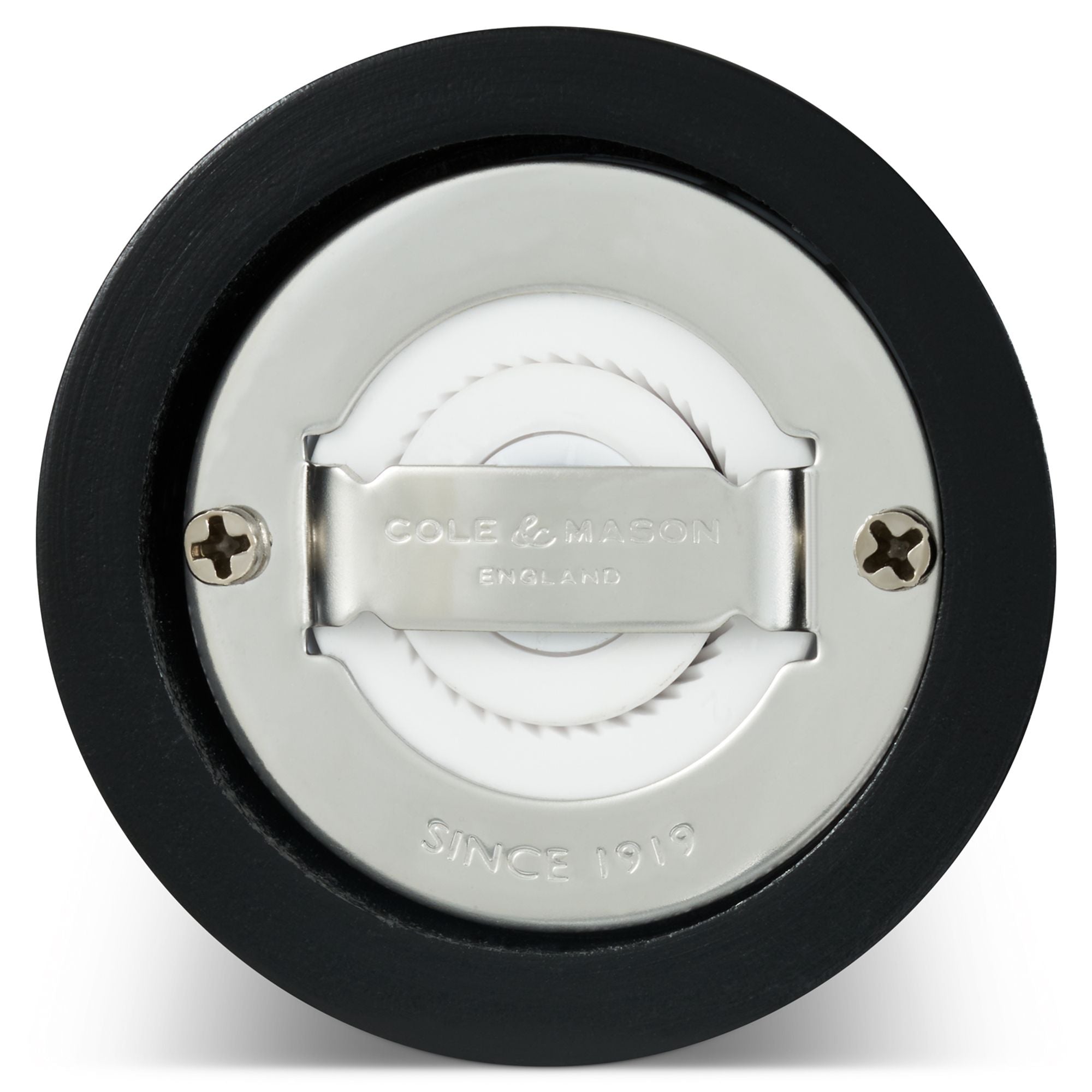 Cole & Mason Hoxton Black Gloss Salt Mill 104mm