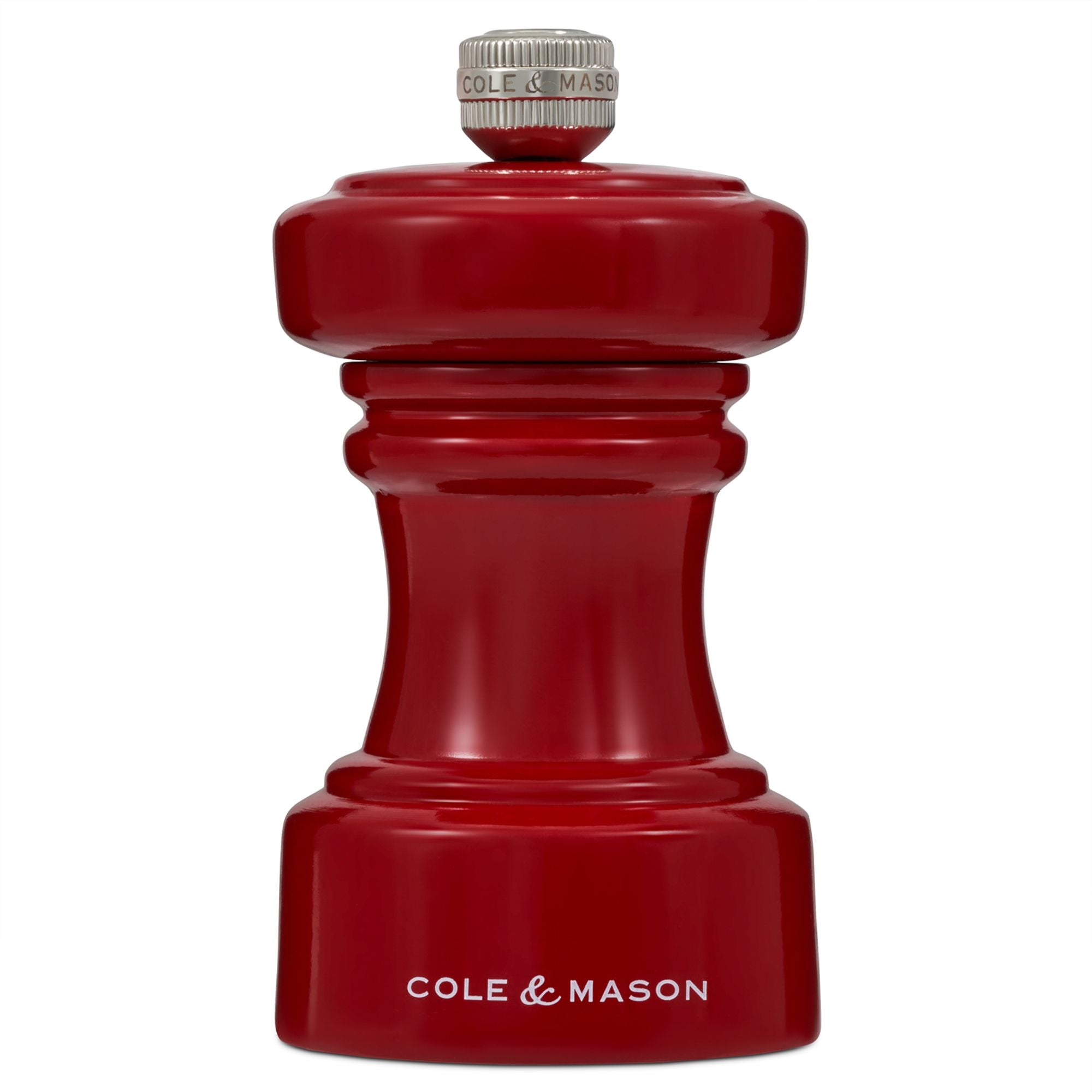 Cole & Mason Hoxton Red Gloss Pepper Mill 104mm