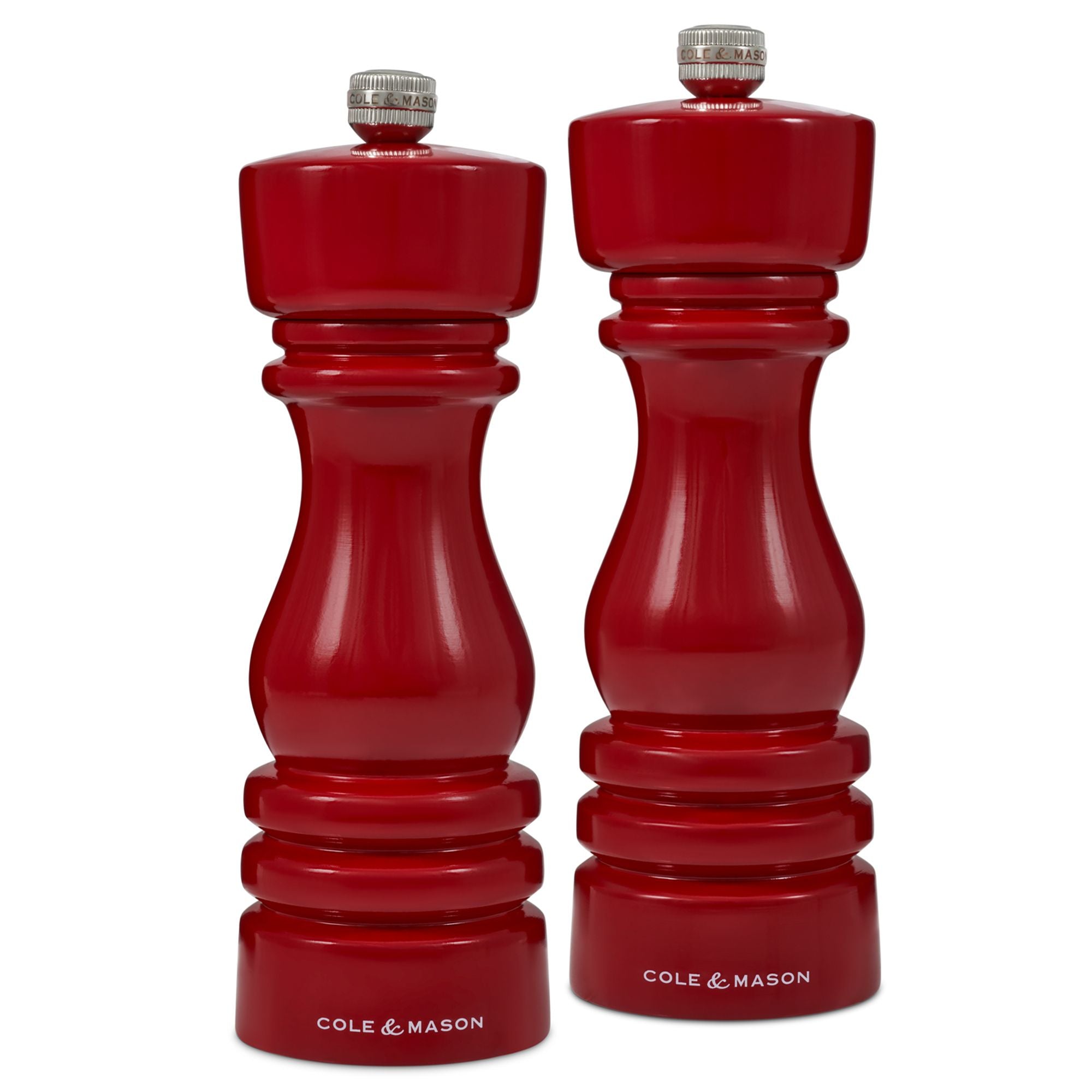 Cole & Mason London Mills Red Gloss Gift Set - 18cm