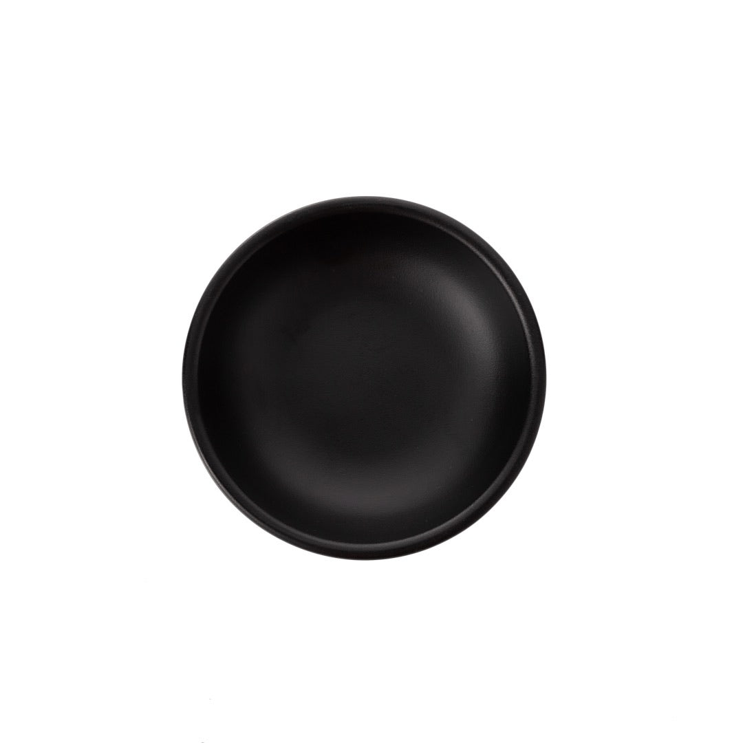 COUCOU Round Bowl With Cover 95mm - Matte Black