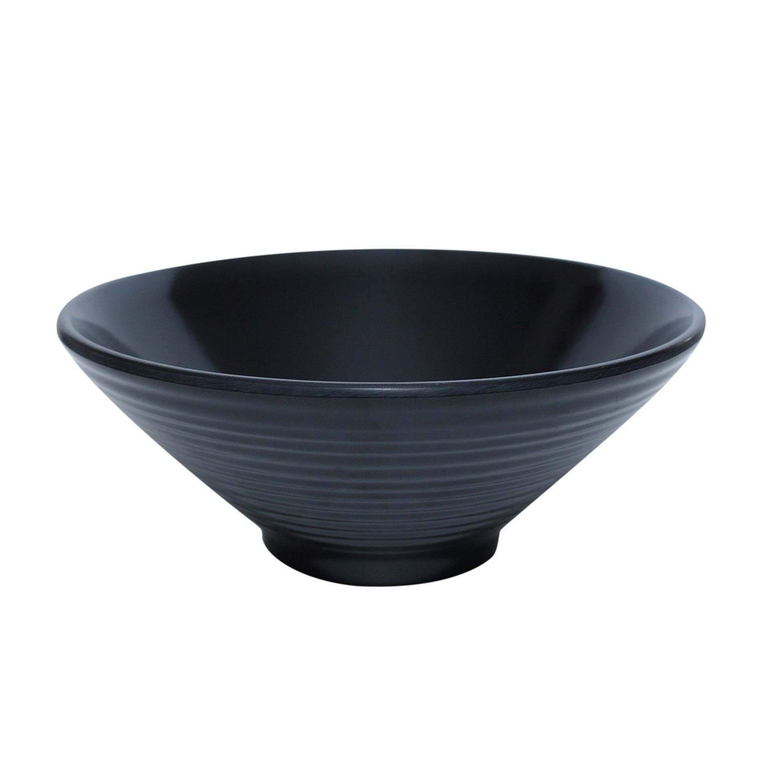 COUCOU Round Bowl 140mm - Matte Black
