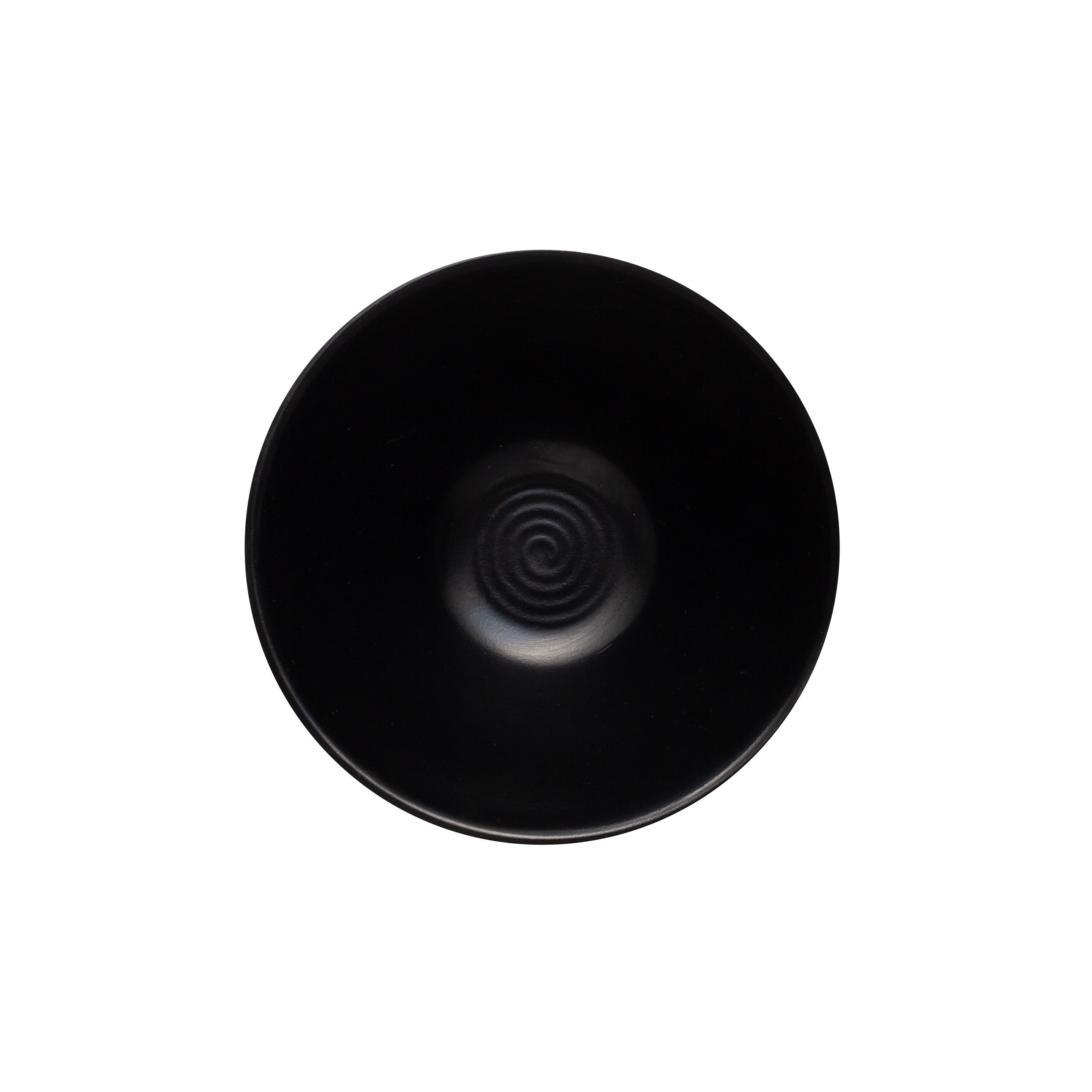 COUCOU Round Conical Bowl 177mm - Matte Black
