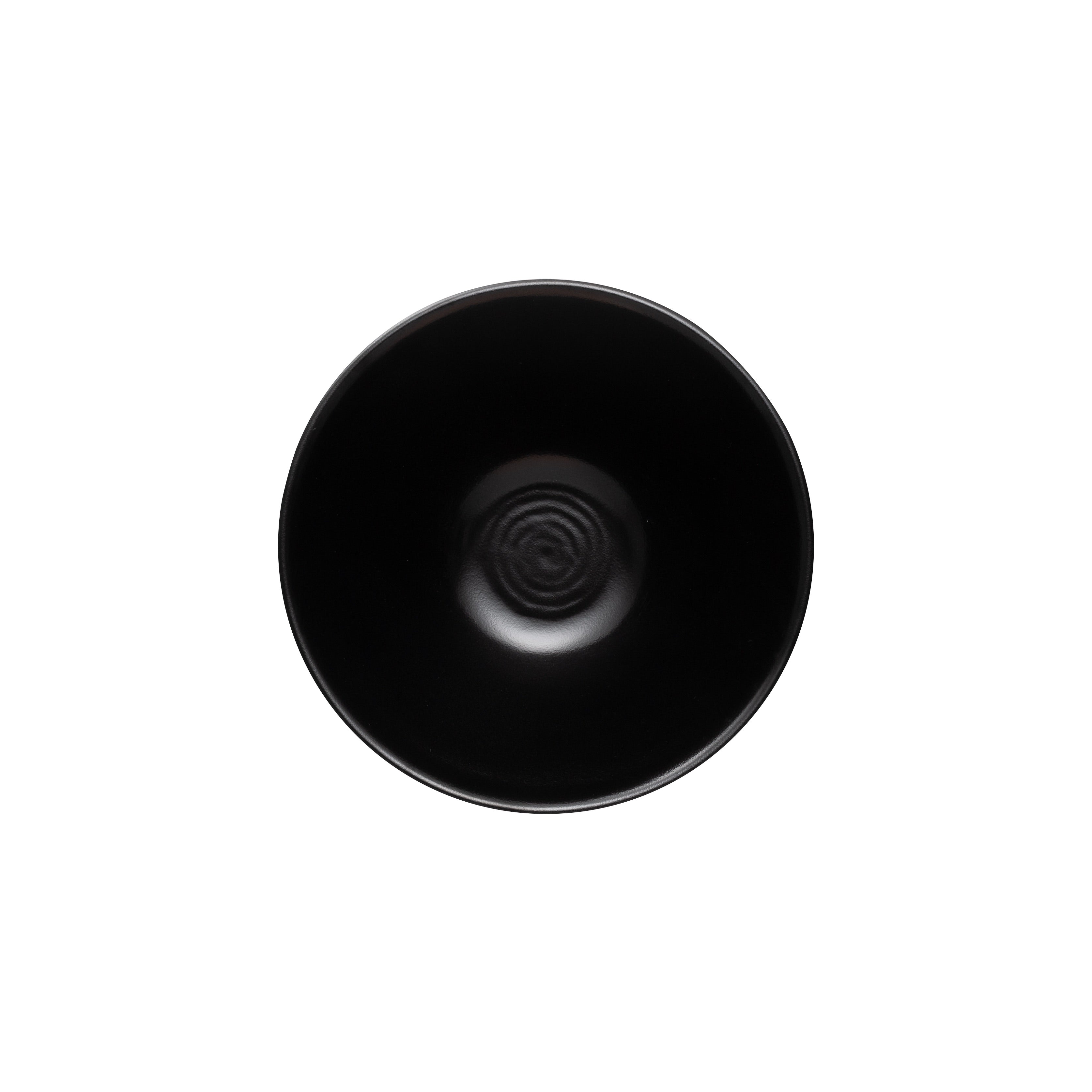 COUCOU Round Conical Bowl 205mm - Matte Black