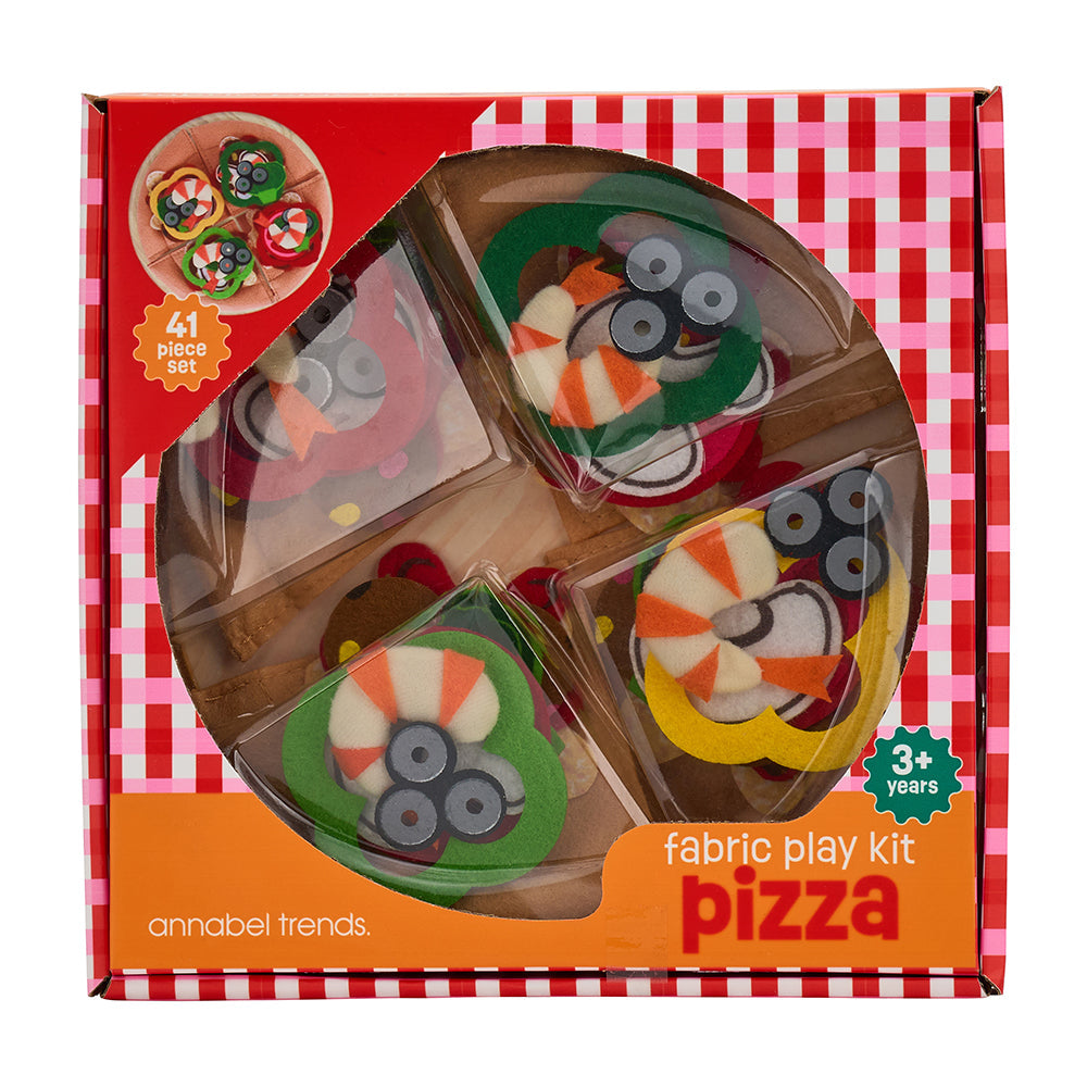 Annabel Trends Fabric Play Kit Pizza