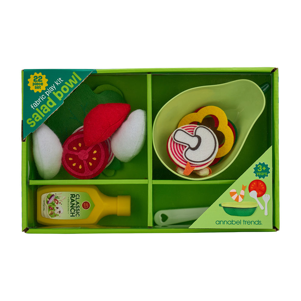Annabel Trends Fabric Play Kit Salad Bowl