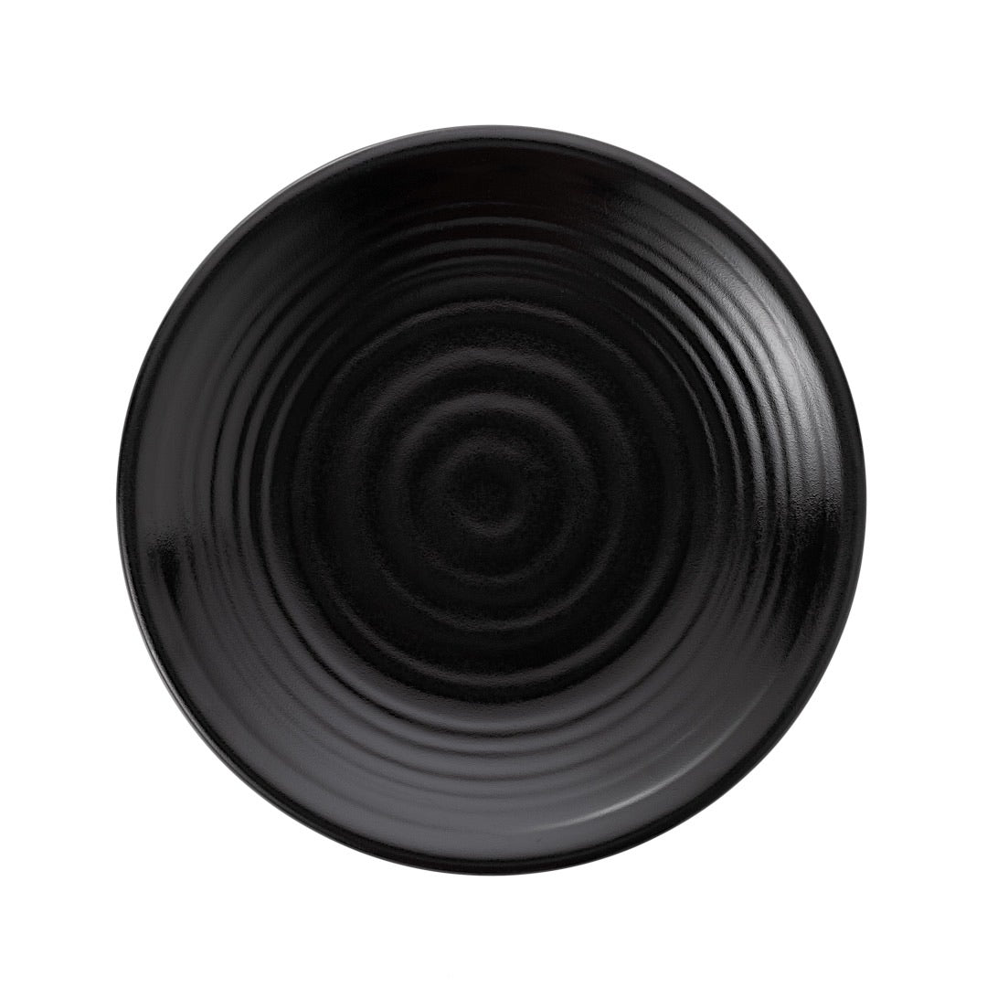 COUCOU Round Coupe Plate 250mm - Matte Black