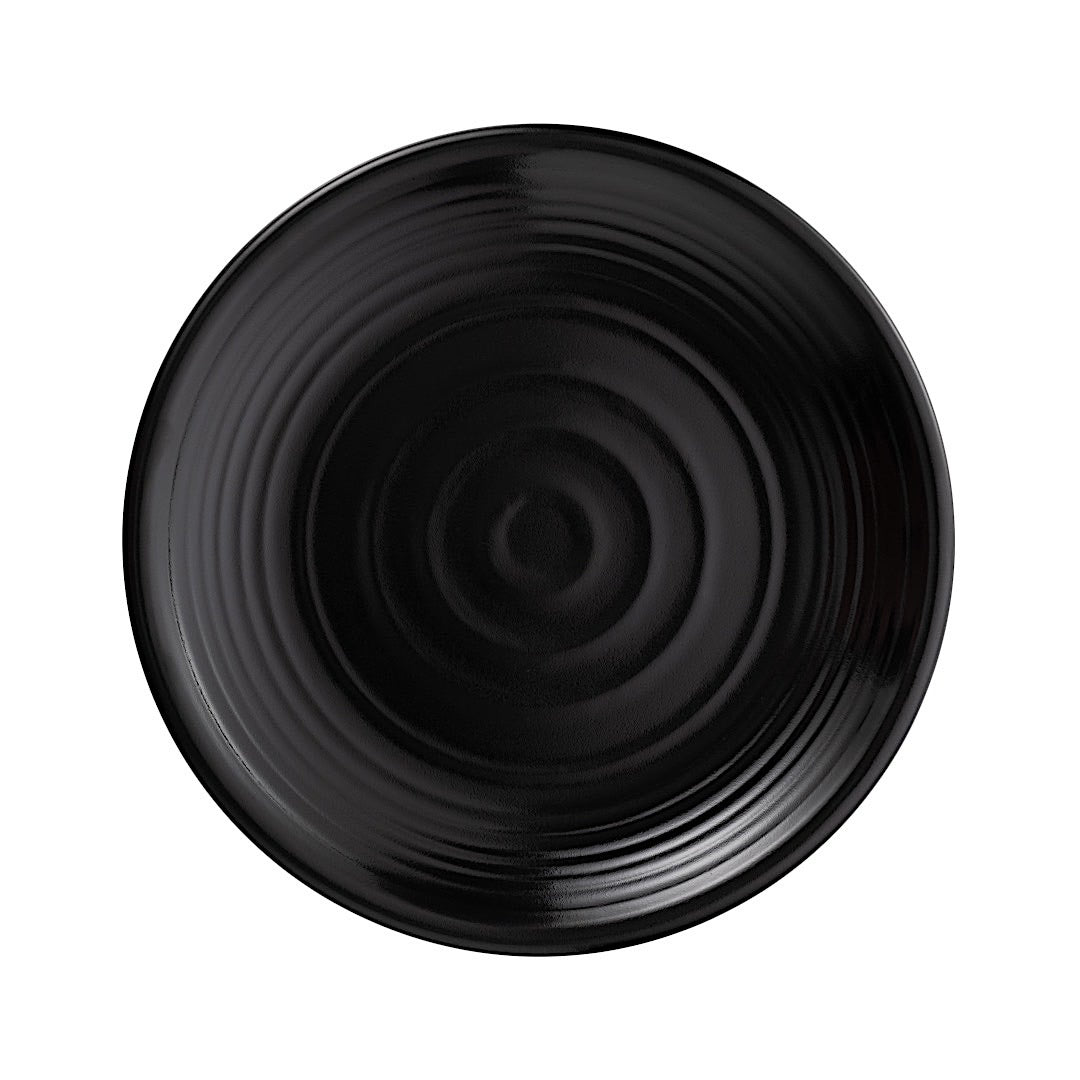 COUCOU Round Coupe Plate 280mm - Matte Black