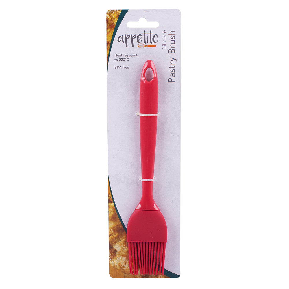 Appetito Silicone Pastry Brush 35mm - Red