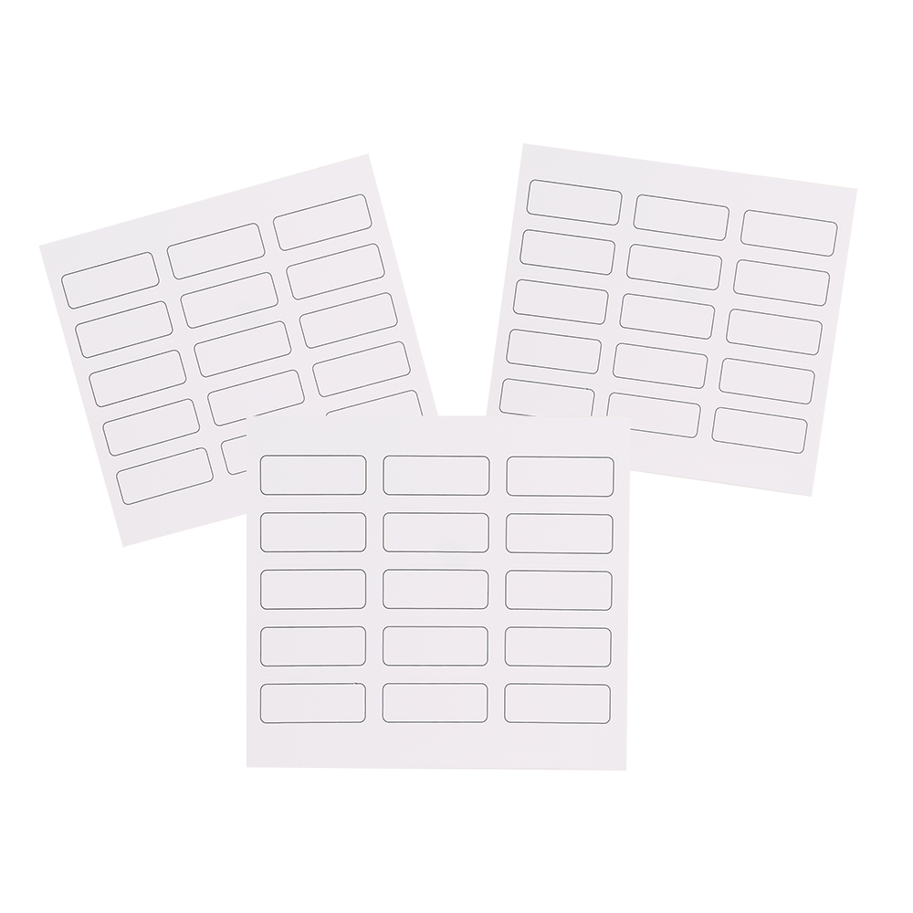 Appetito Blank Kitchen Labels - 45 Pack