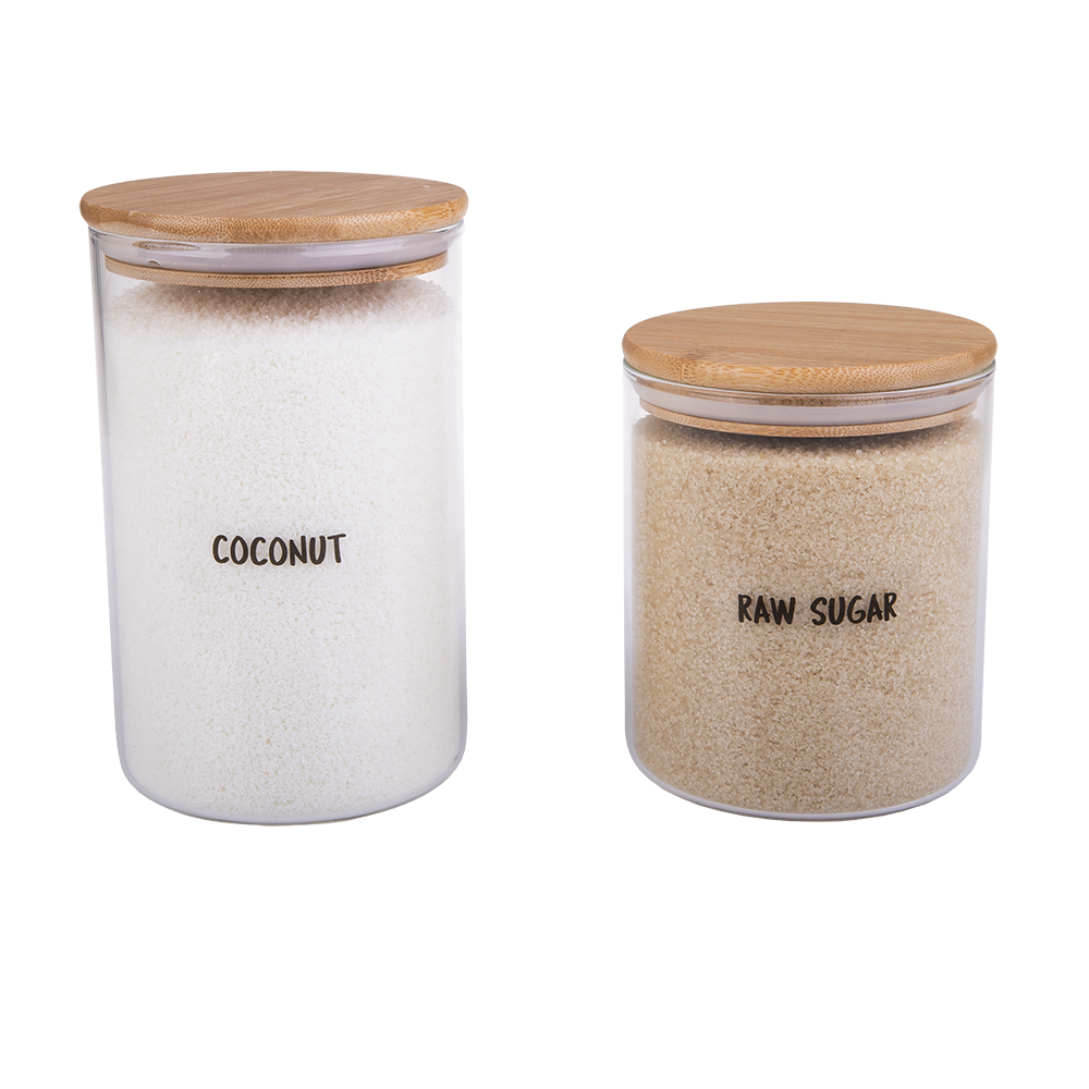 Appetito Clear Pantry Labels - 60 Pack