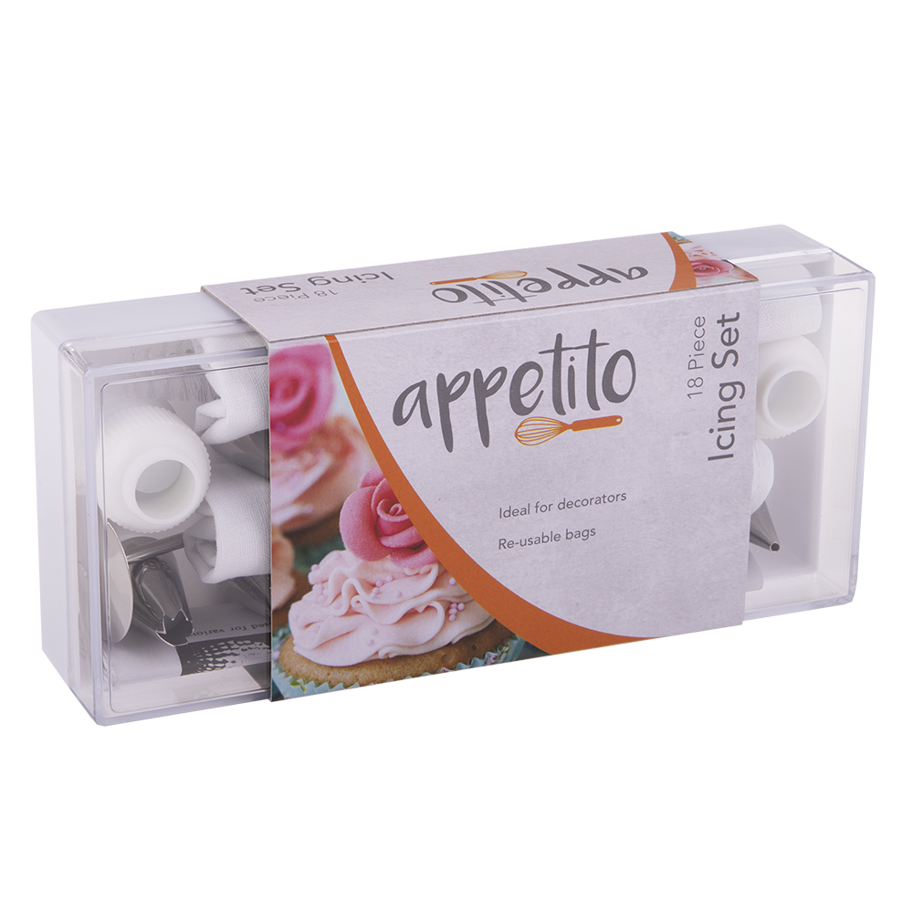 Appetito 18 Piece Icing Set