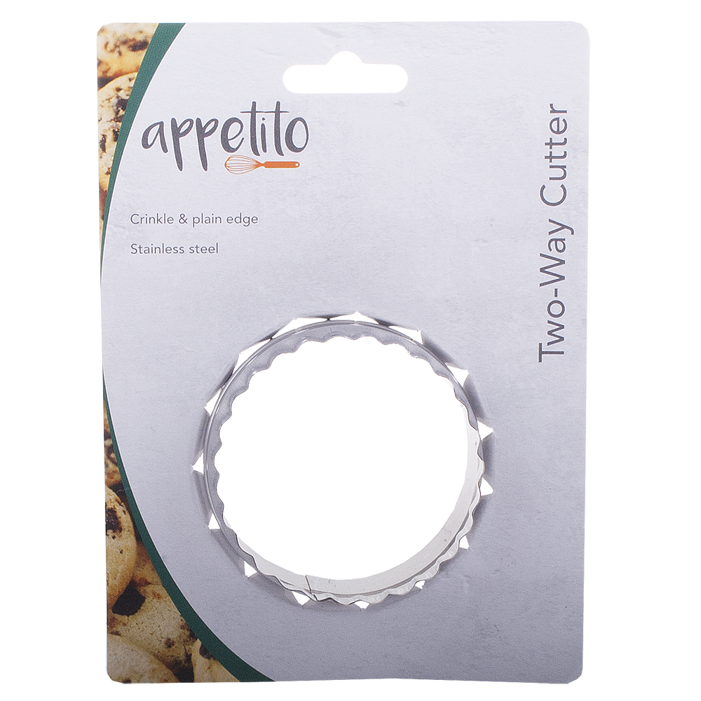 Appetito Stainless Steel Two Way Cutter