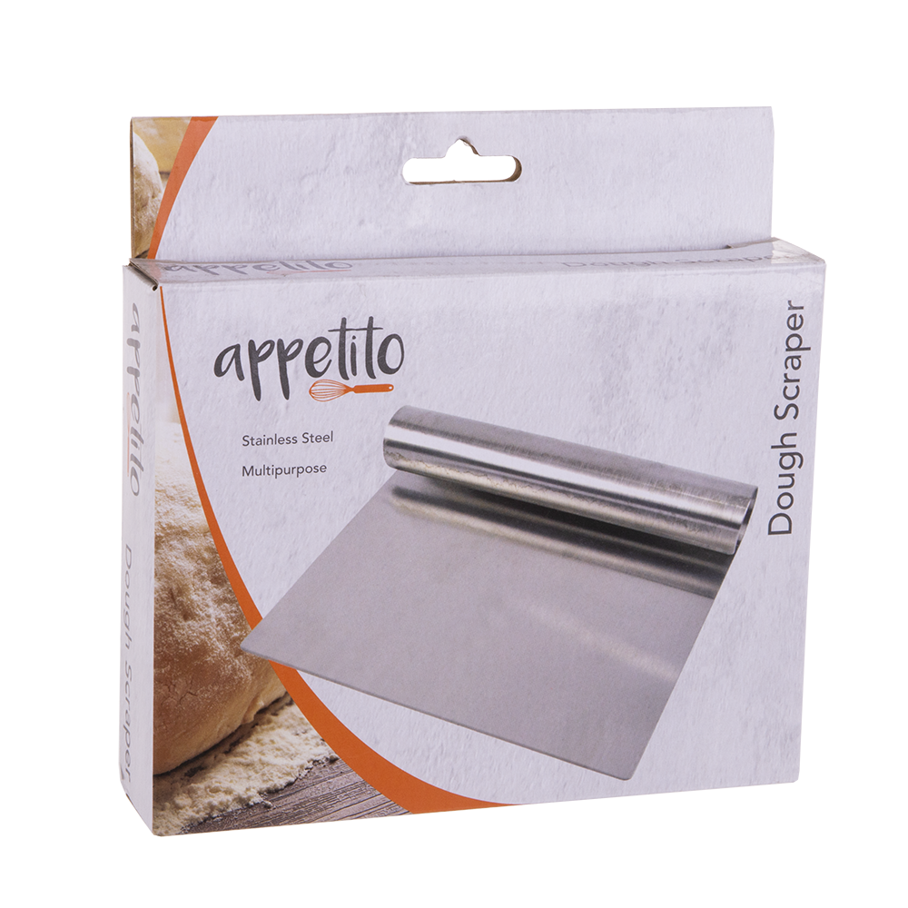 Appetito Stainless Steel Dough Scraper