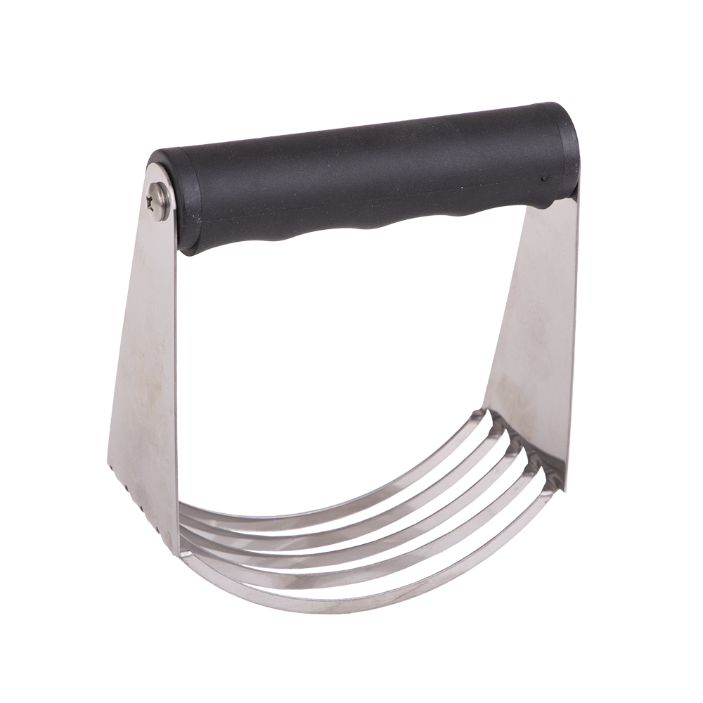 Appetito Stainless Steel Deluxe Pastry Blender with Soft Grip