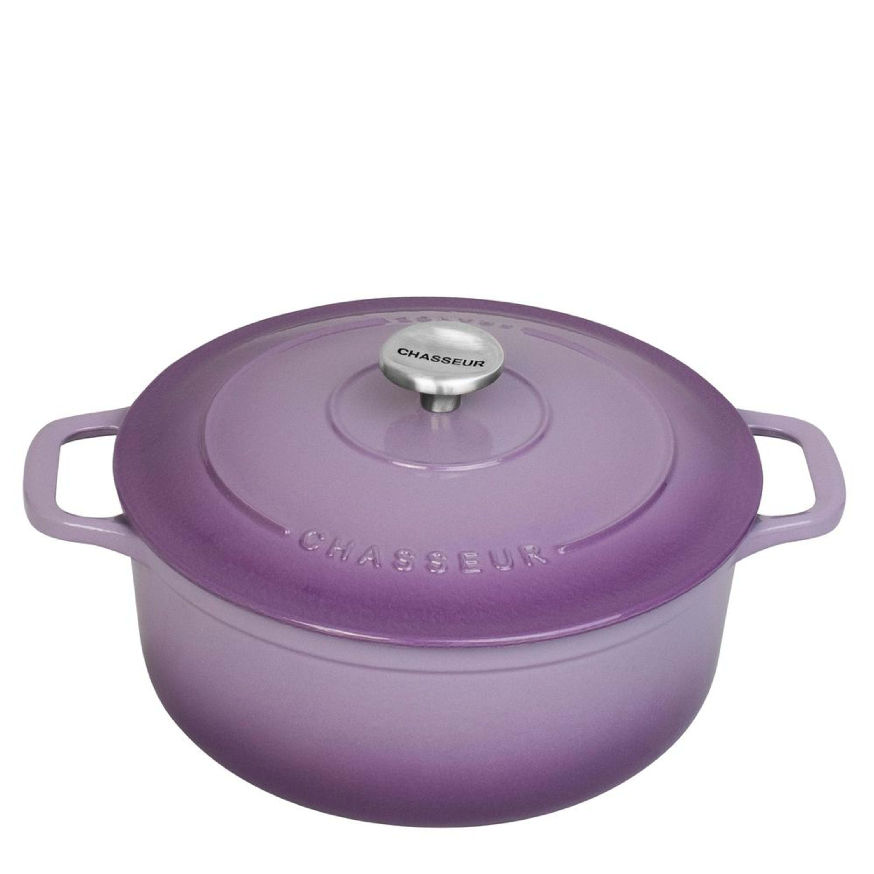 Chasseur Round French Oven 24cm & 4L - Wisteria