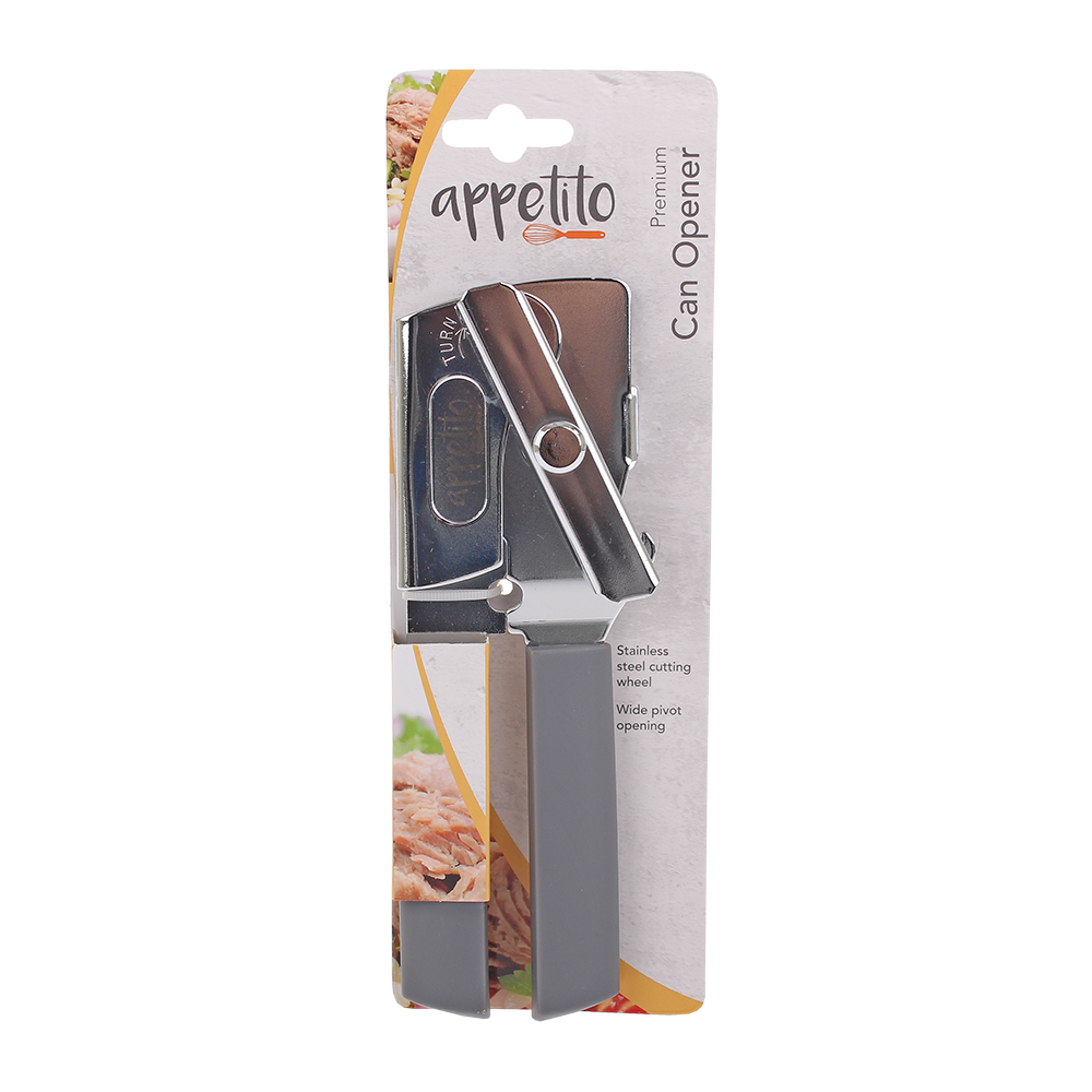 Appetito Premium Can Opener - Charcoal
