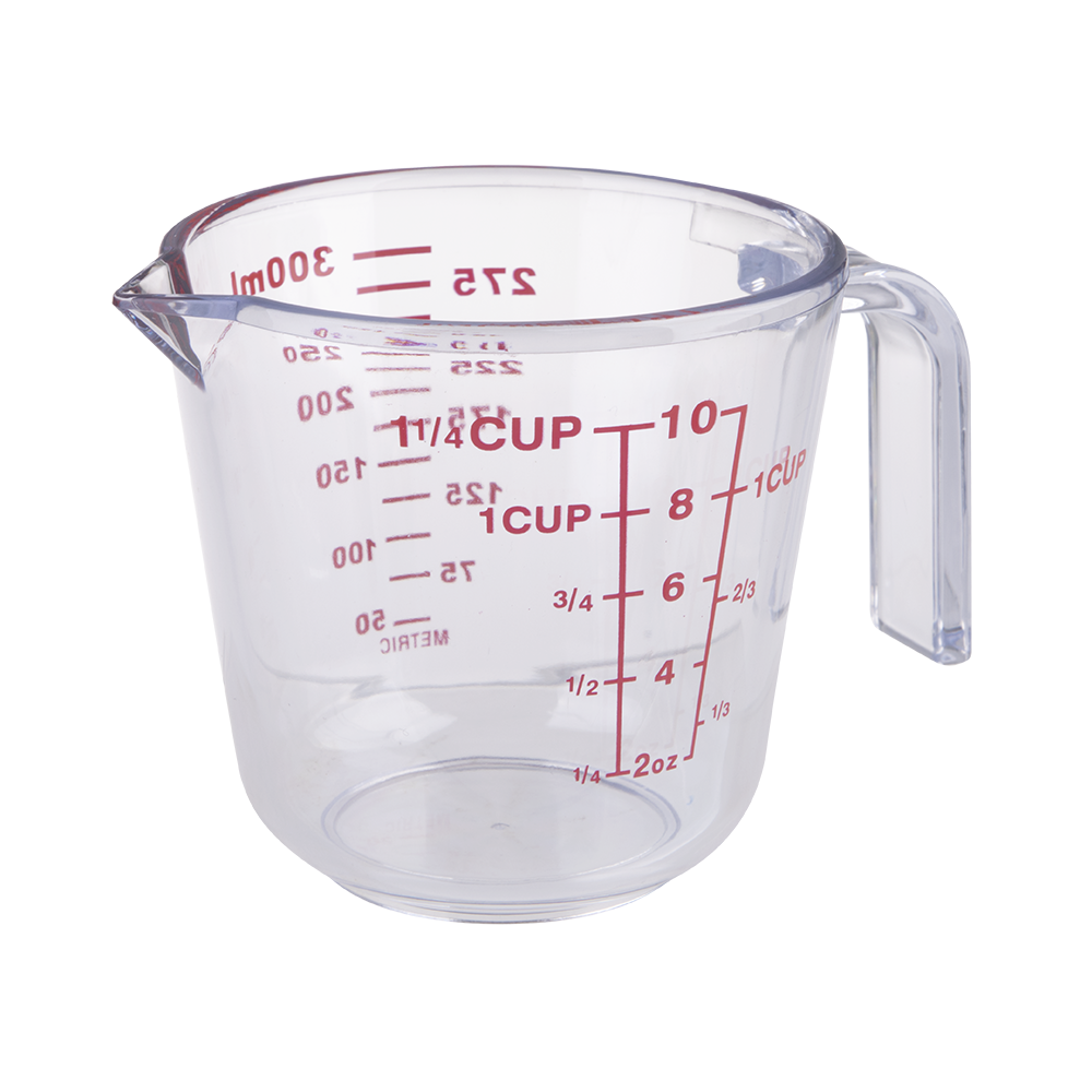 Appetito 1 1/4 Cup Plastic Measuring Jug 300ml