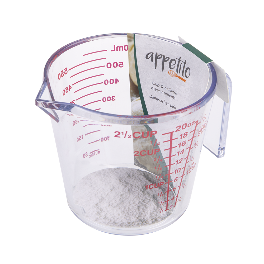 Appetito 1 1/4 Cup Plastic Measuring Jug 300ml