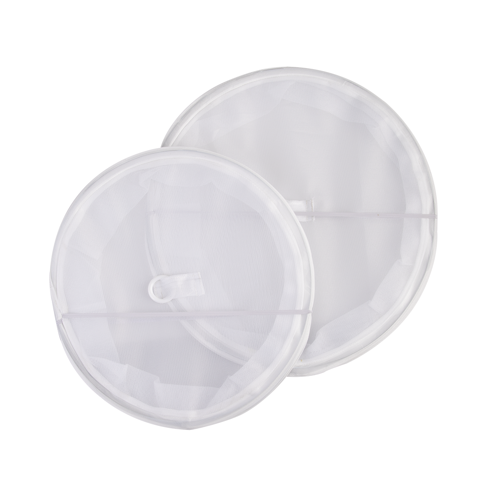 Appetito Pop-Up Food Covers Set 2 34cm/39cm - White