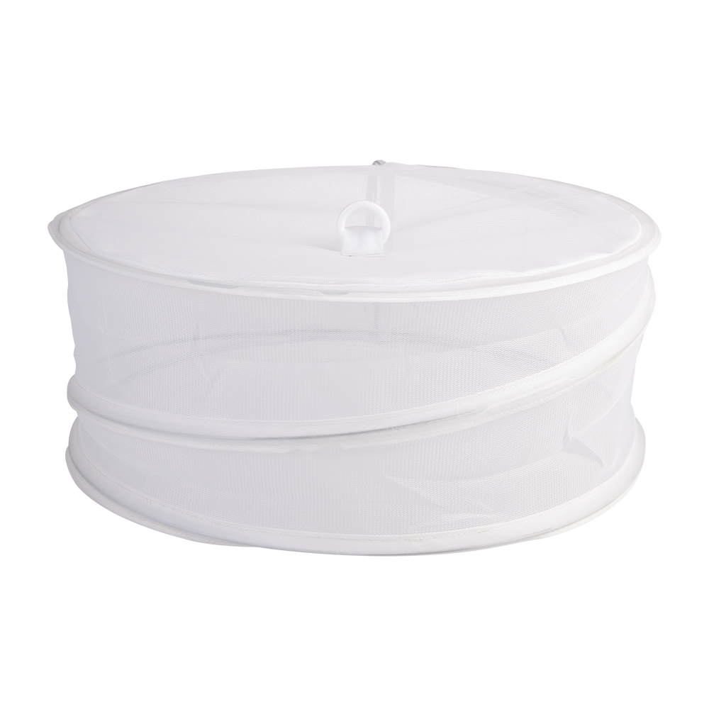 Appetito Pop-Up Food Covers Set 2 34cm/39cm - White