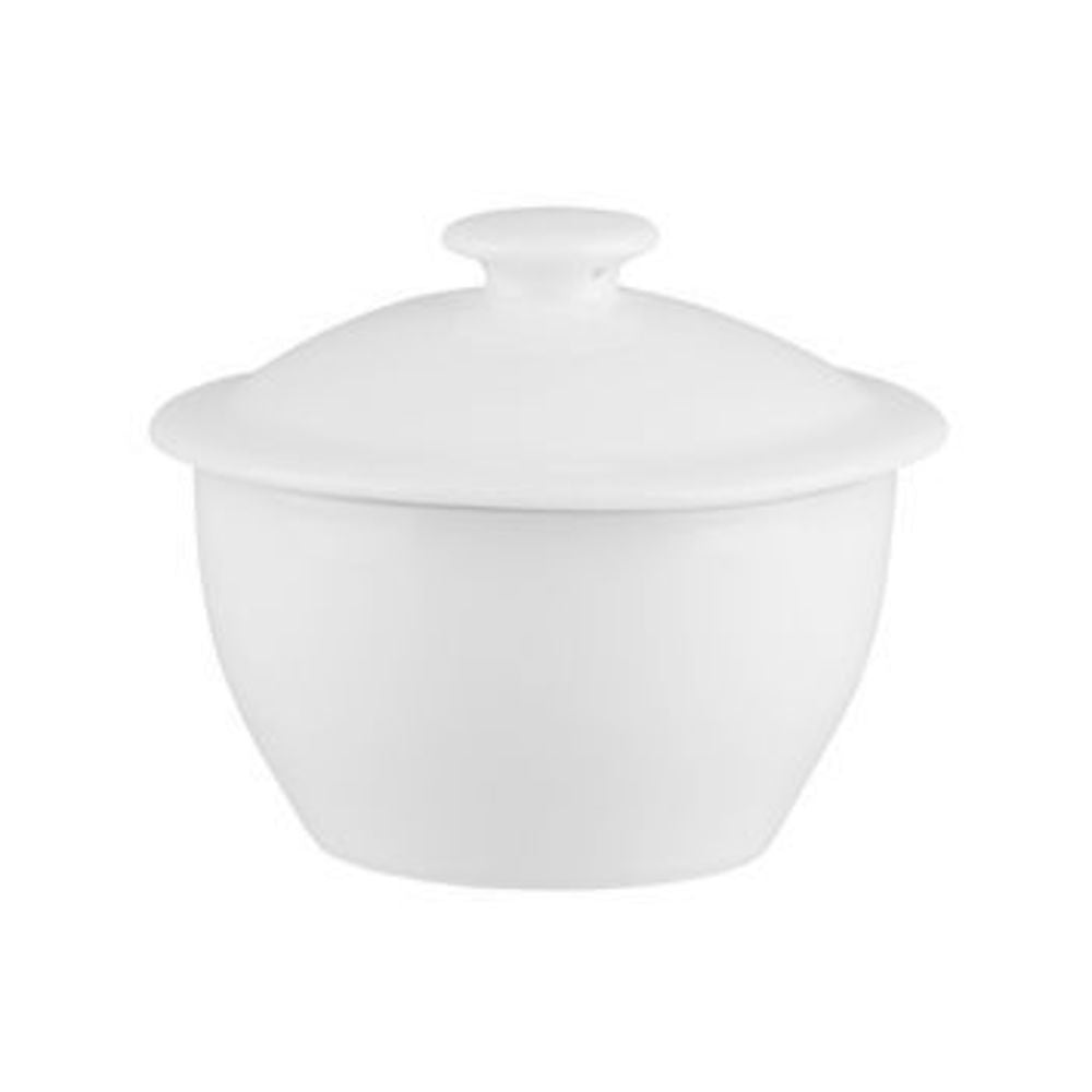 Longfine Round Bowl with Lid