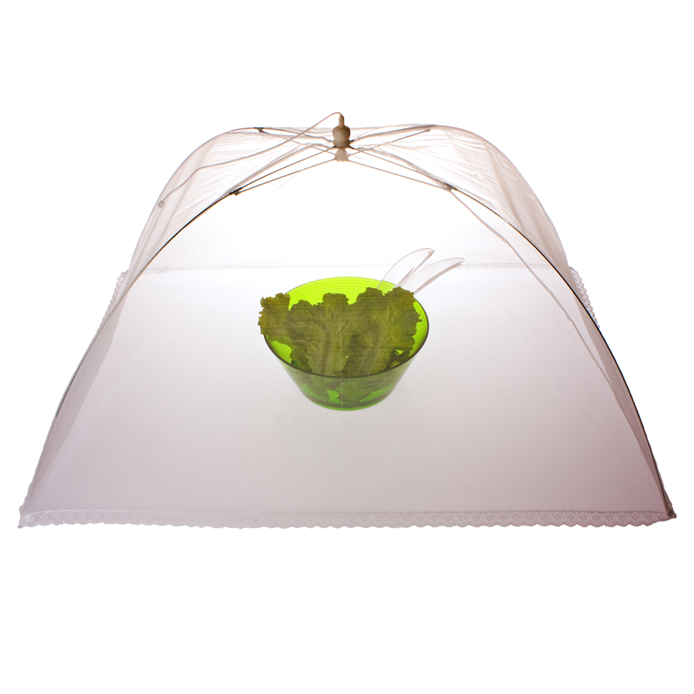 Appetito Jumbo Nylon Net Food Cover 63 x 91cm  - White