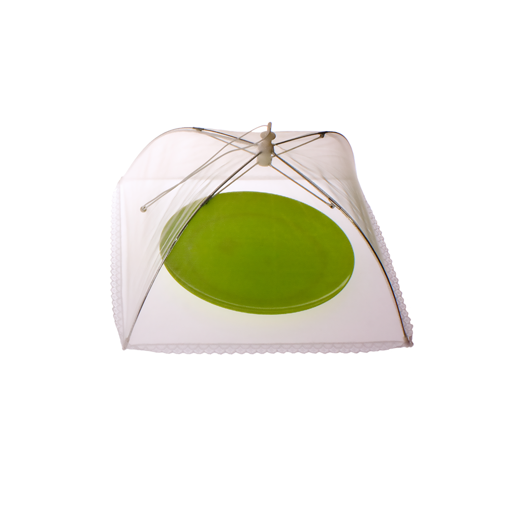 Appetito 30cm Square Nylon Net Food Cover  - White