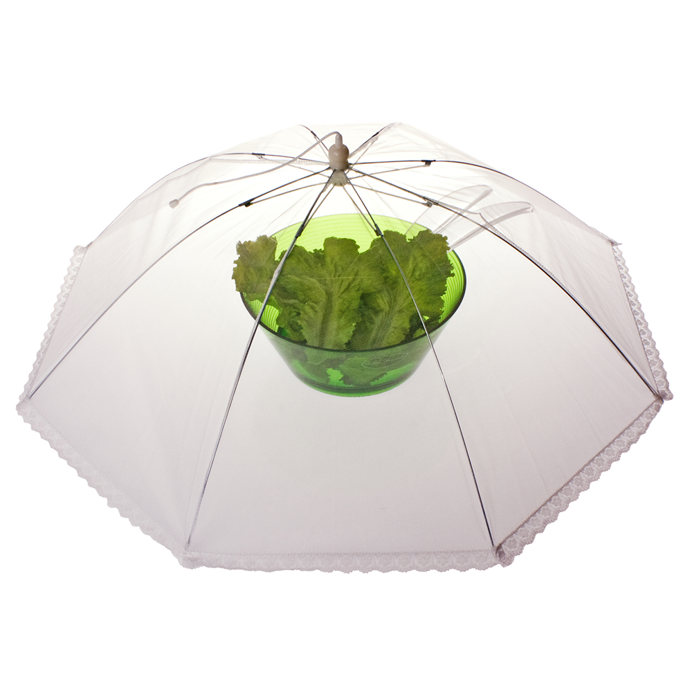 Appetito Nylon Net Food Cover  - 76cm, White