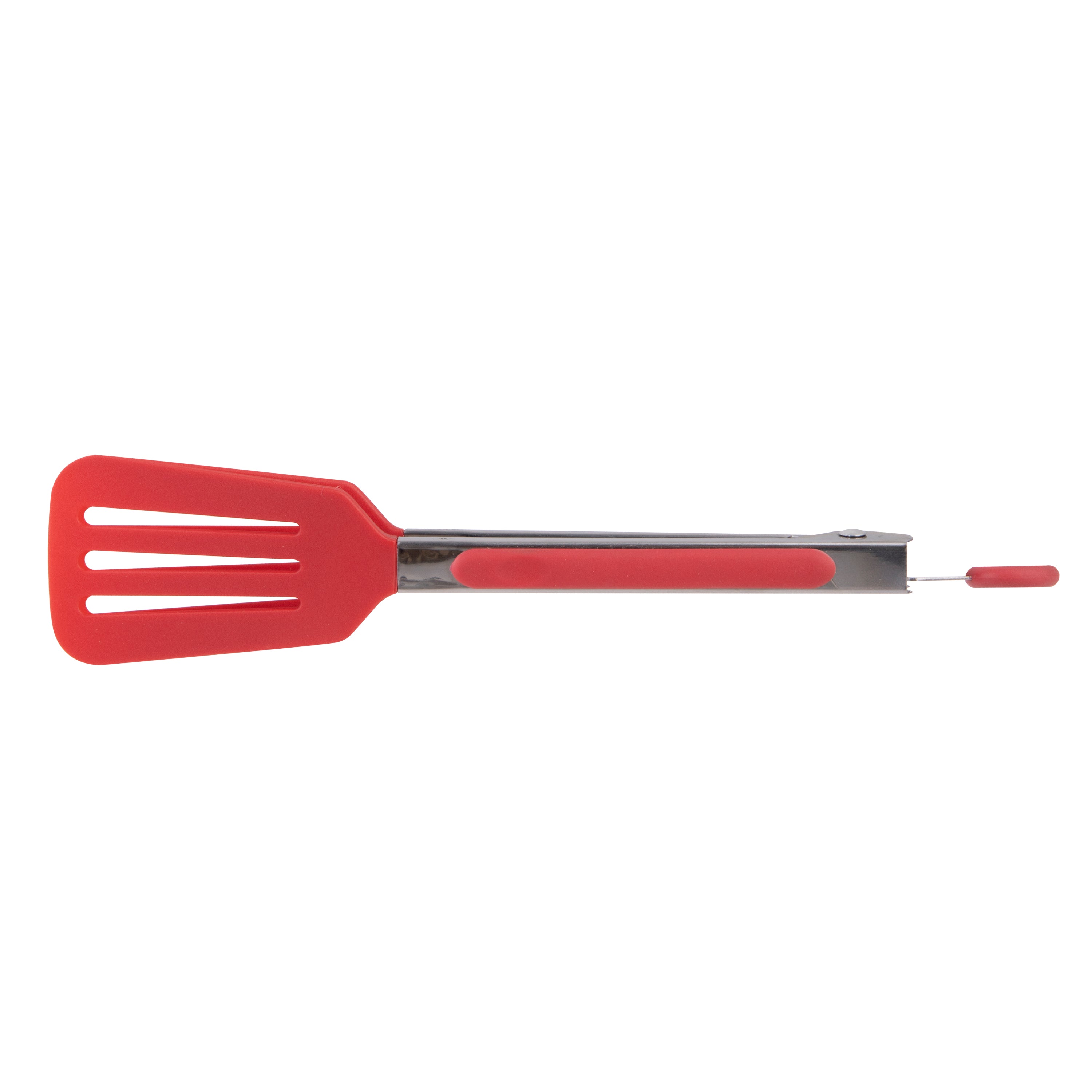 Appetito Mini Nylon Spatula Tongs 18cm - Red