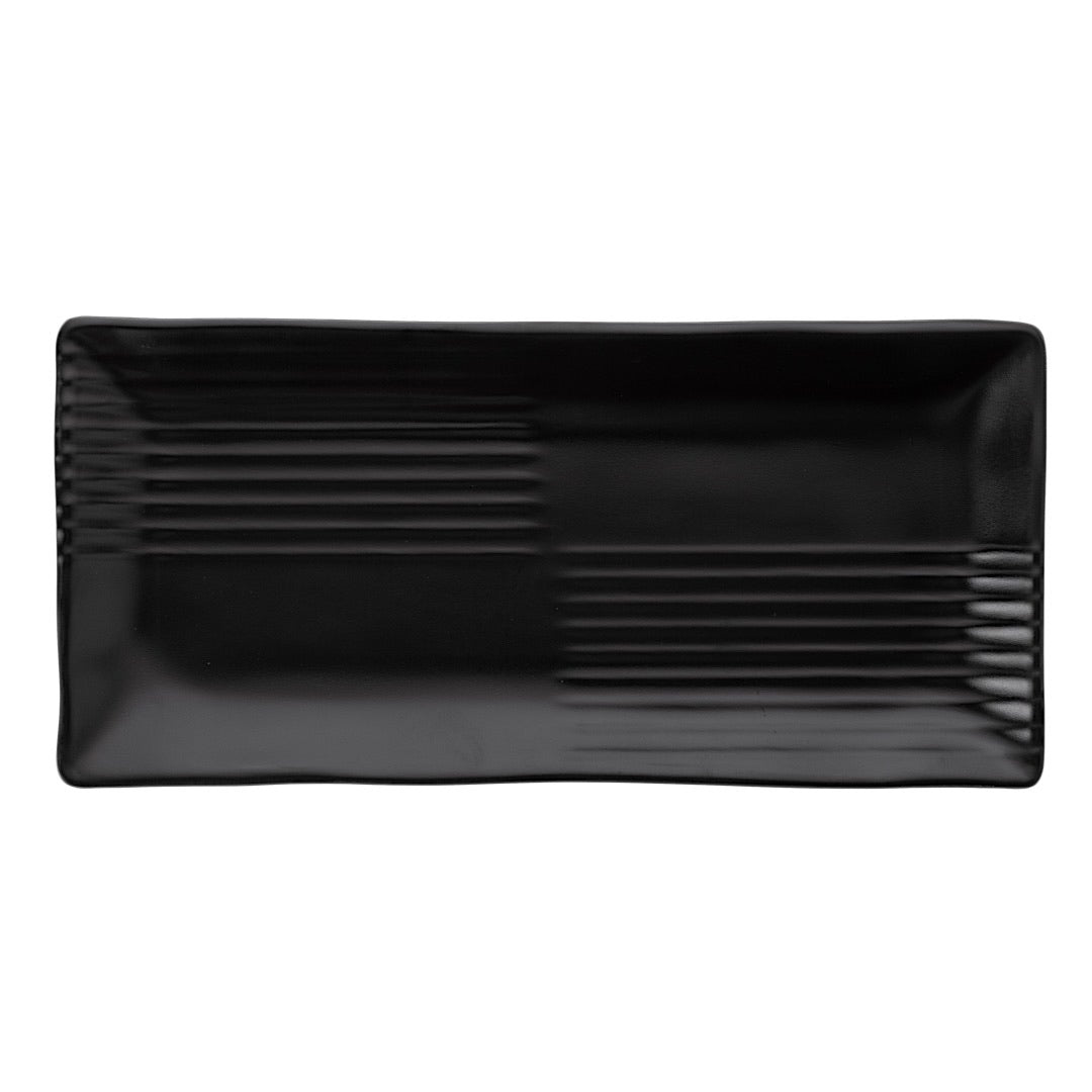 COUCOU Rect Platter 335x160mm - Matte Black
