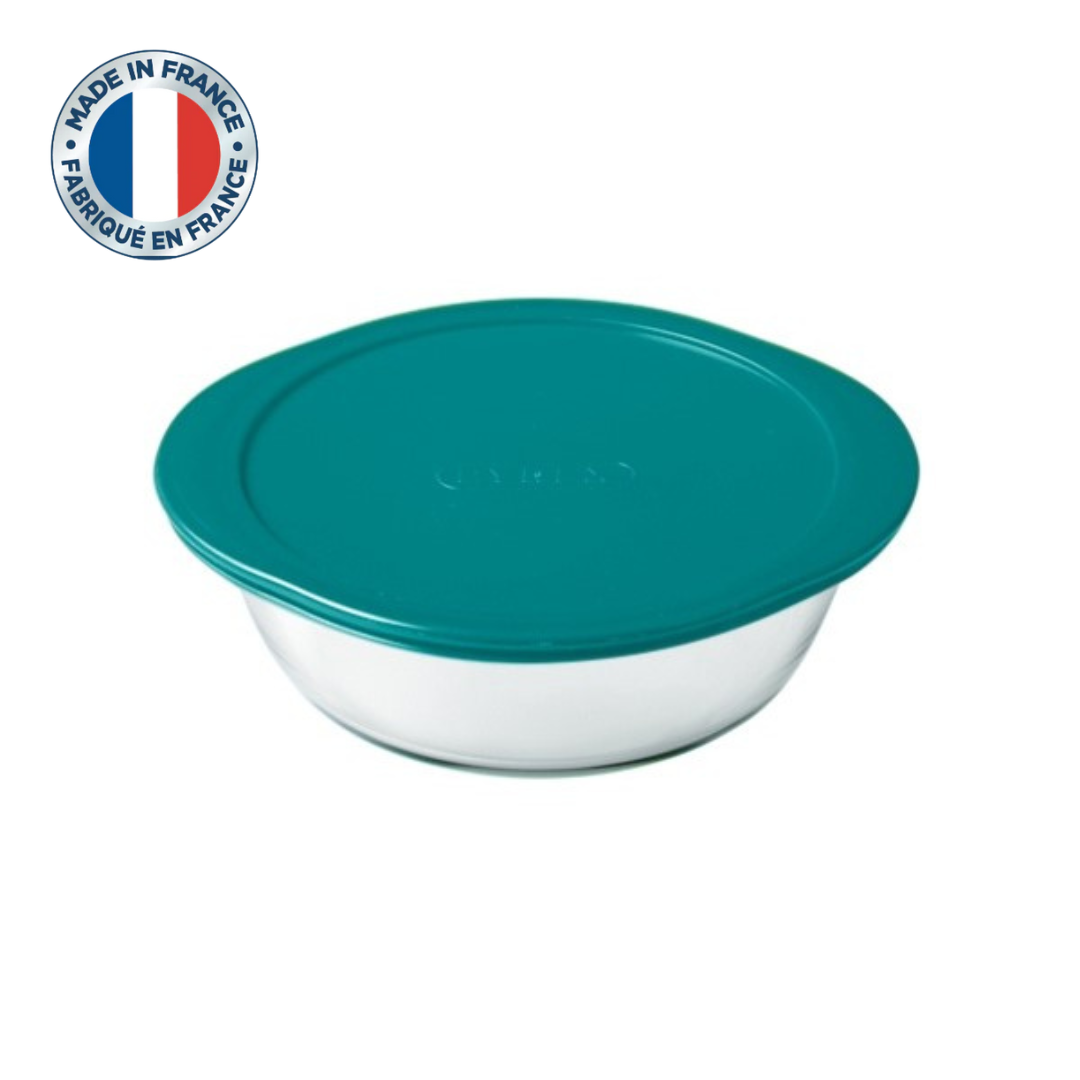 Pyrex Cook & Store Glass Round Container (2.3L)