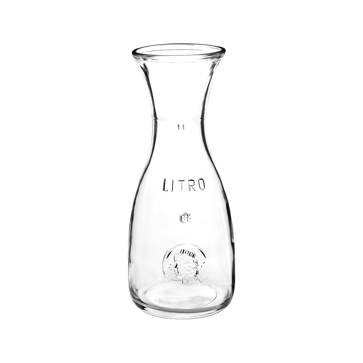 Bormioli Rocco Misura Carafe 1170ml Certified Fill Mark at 1000ml