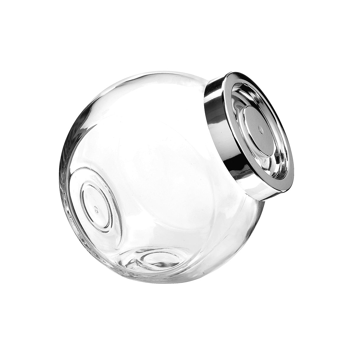 Bormioli Rocco Pandora Jar with Chrome Lid 2230ml