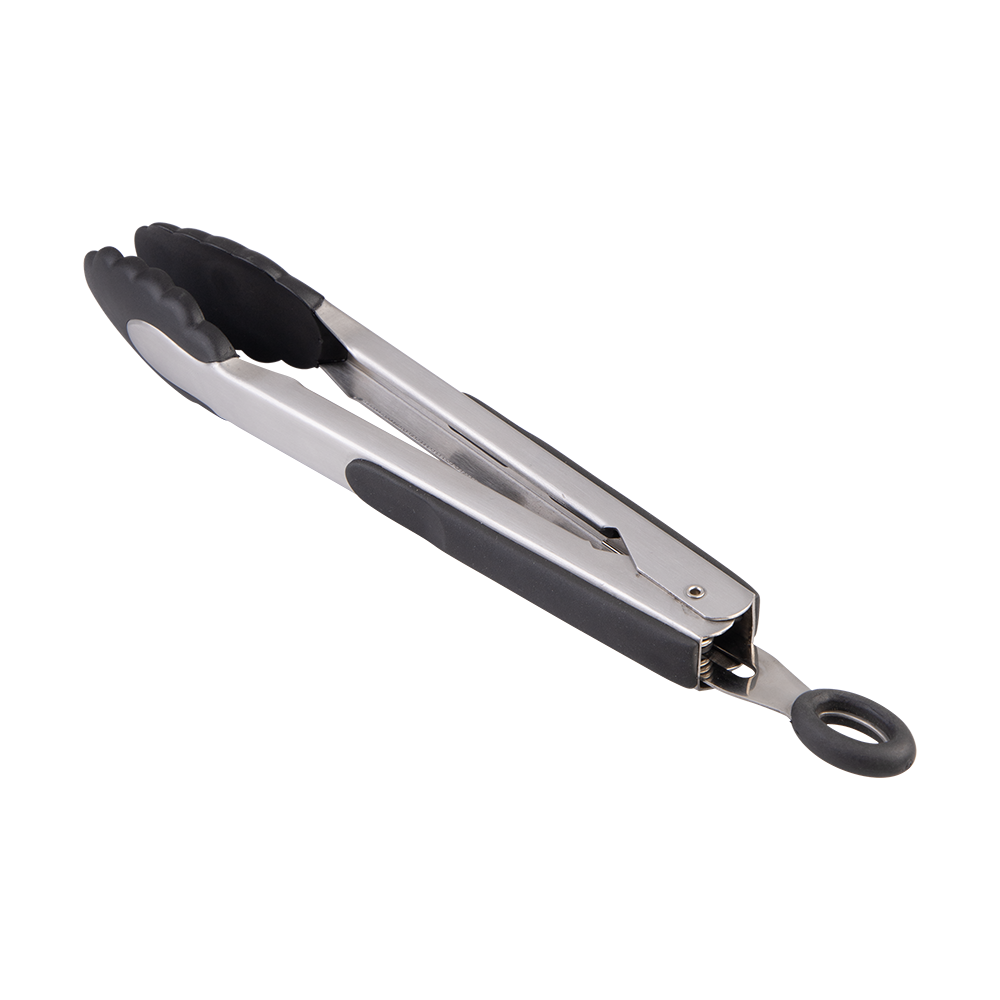 Appetito Heavy Duty Stainless Steel Tongs 23cm